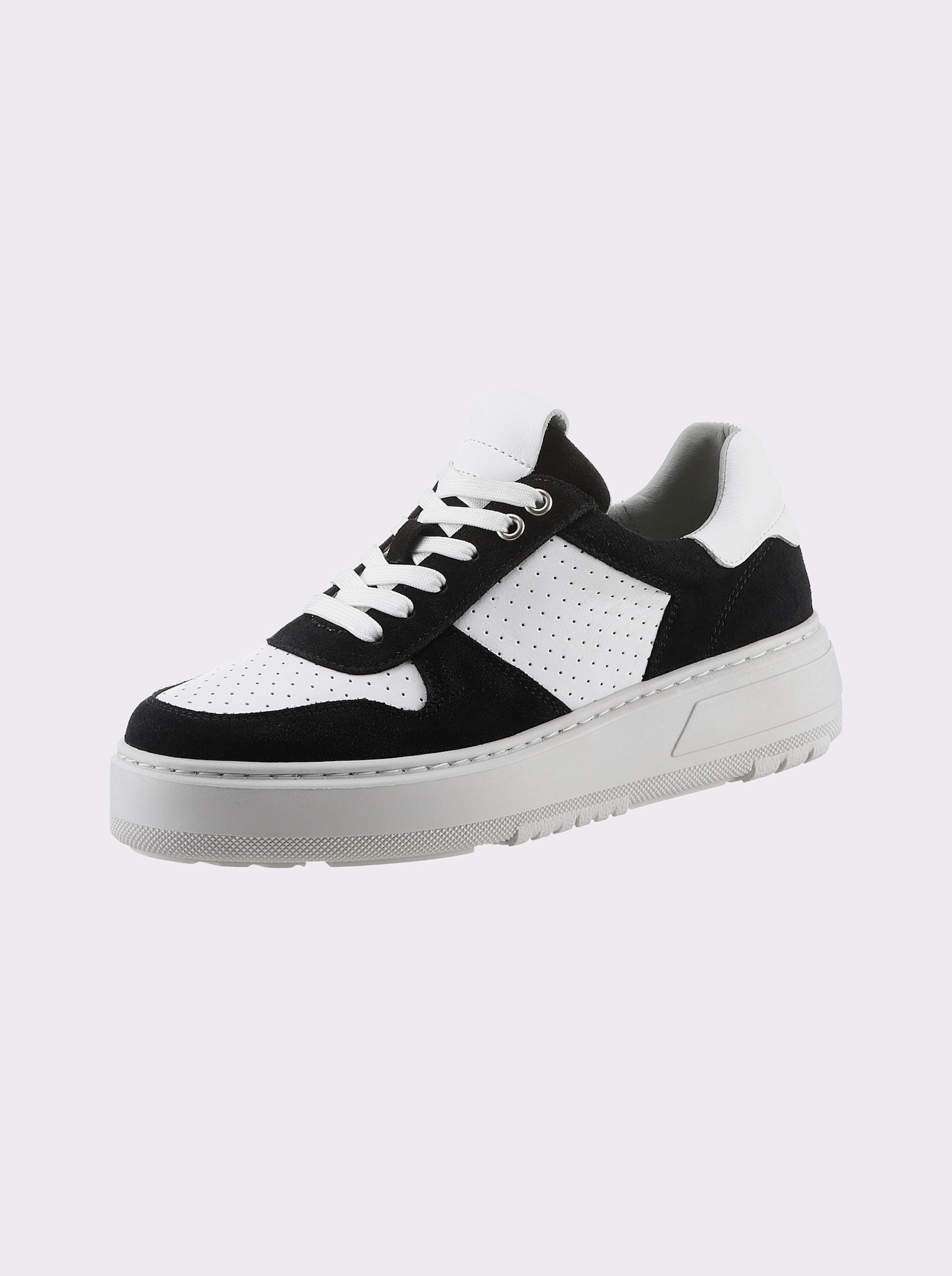 heine Sneaker - zwart/wit