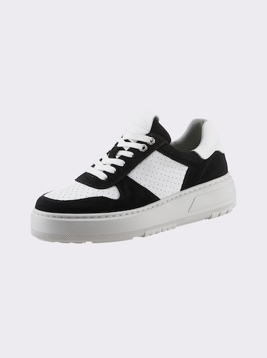 heine Sneaker - schwarz-weiss