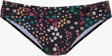 s.Oliver Bikini-Hose - schwarz-bedruckt