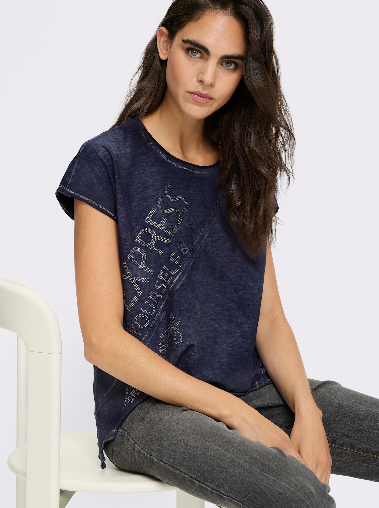 heine T-shirt - marine