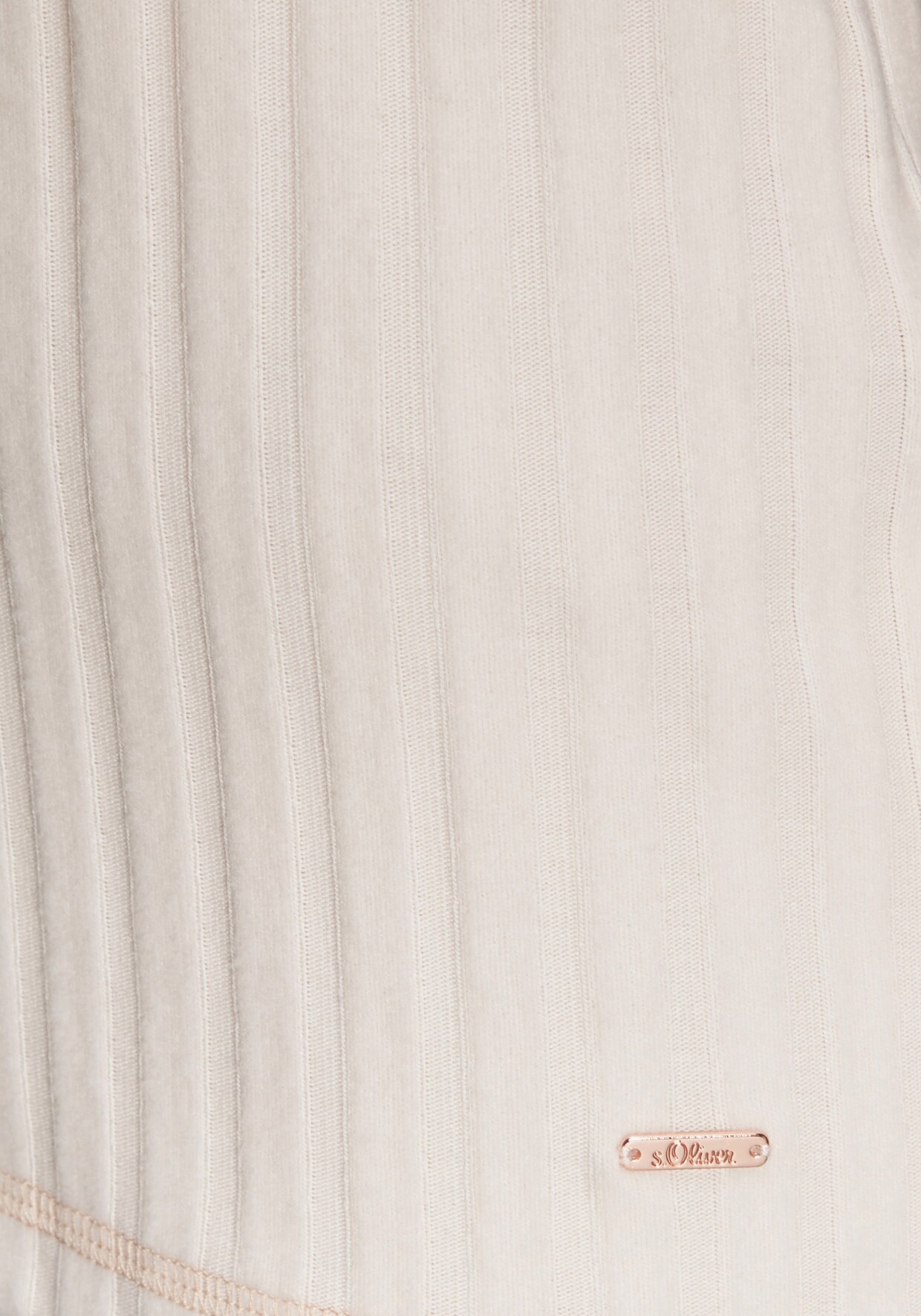 s.Oliver T-shirt à manches longues - beige clair