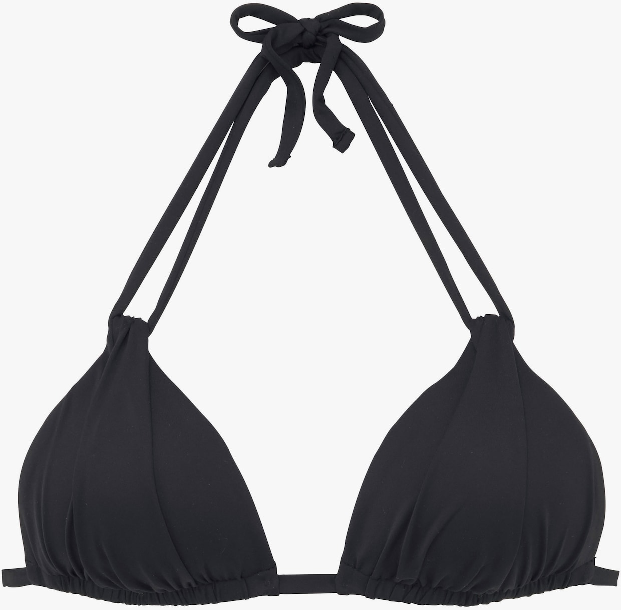 s.Oliver Triangel-Bikini-Top - schwarz