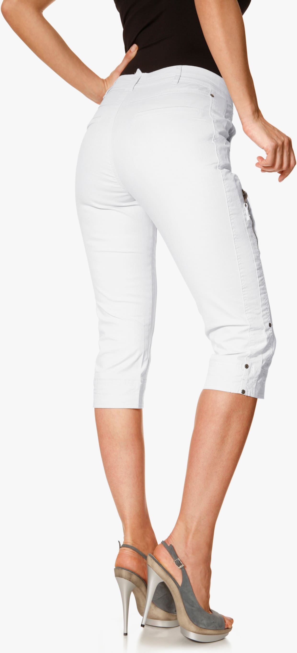 heine Capri-legging - wit