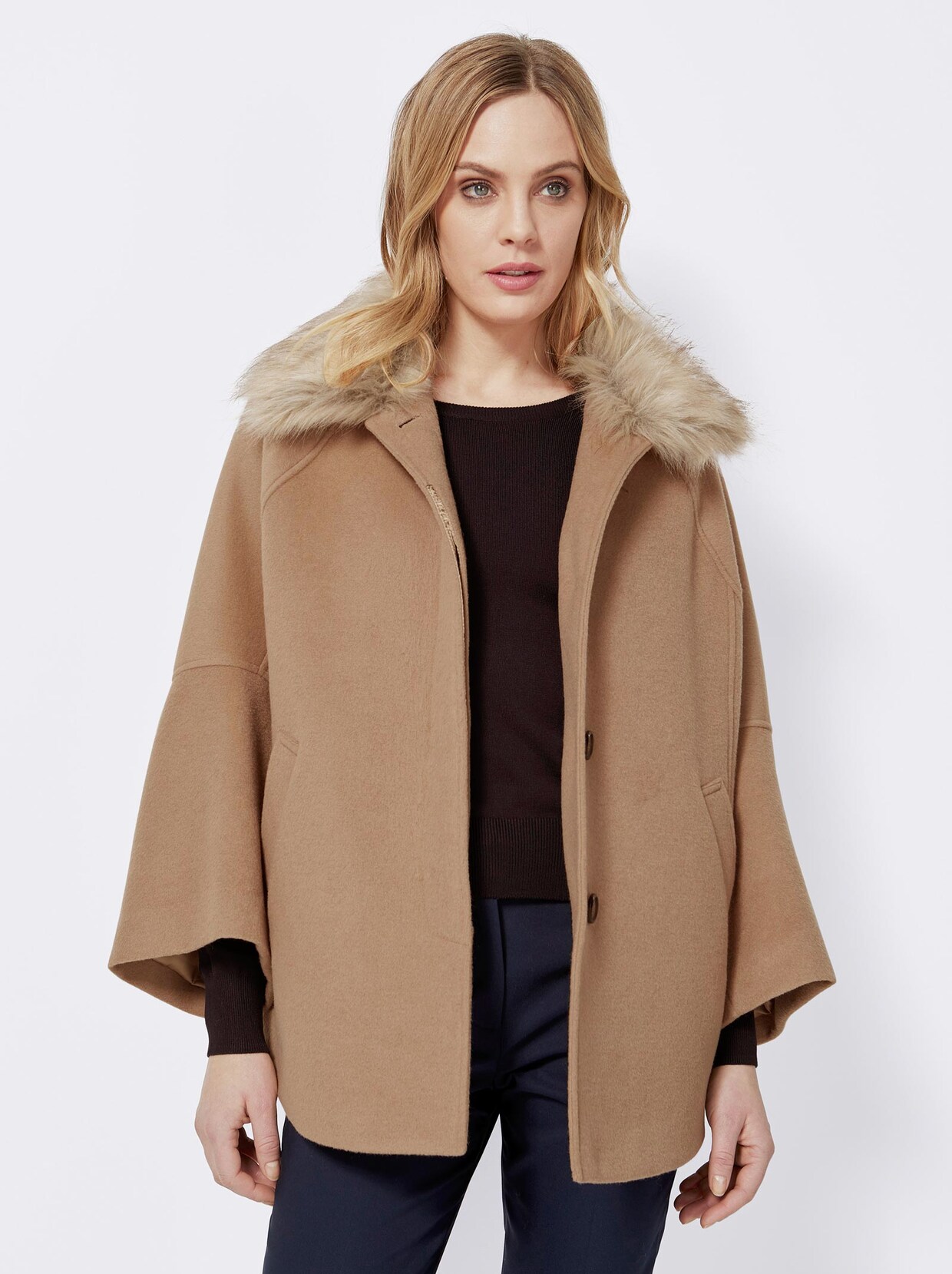 Isabell Schmitt Wolljacke - camel