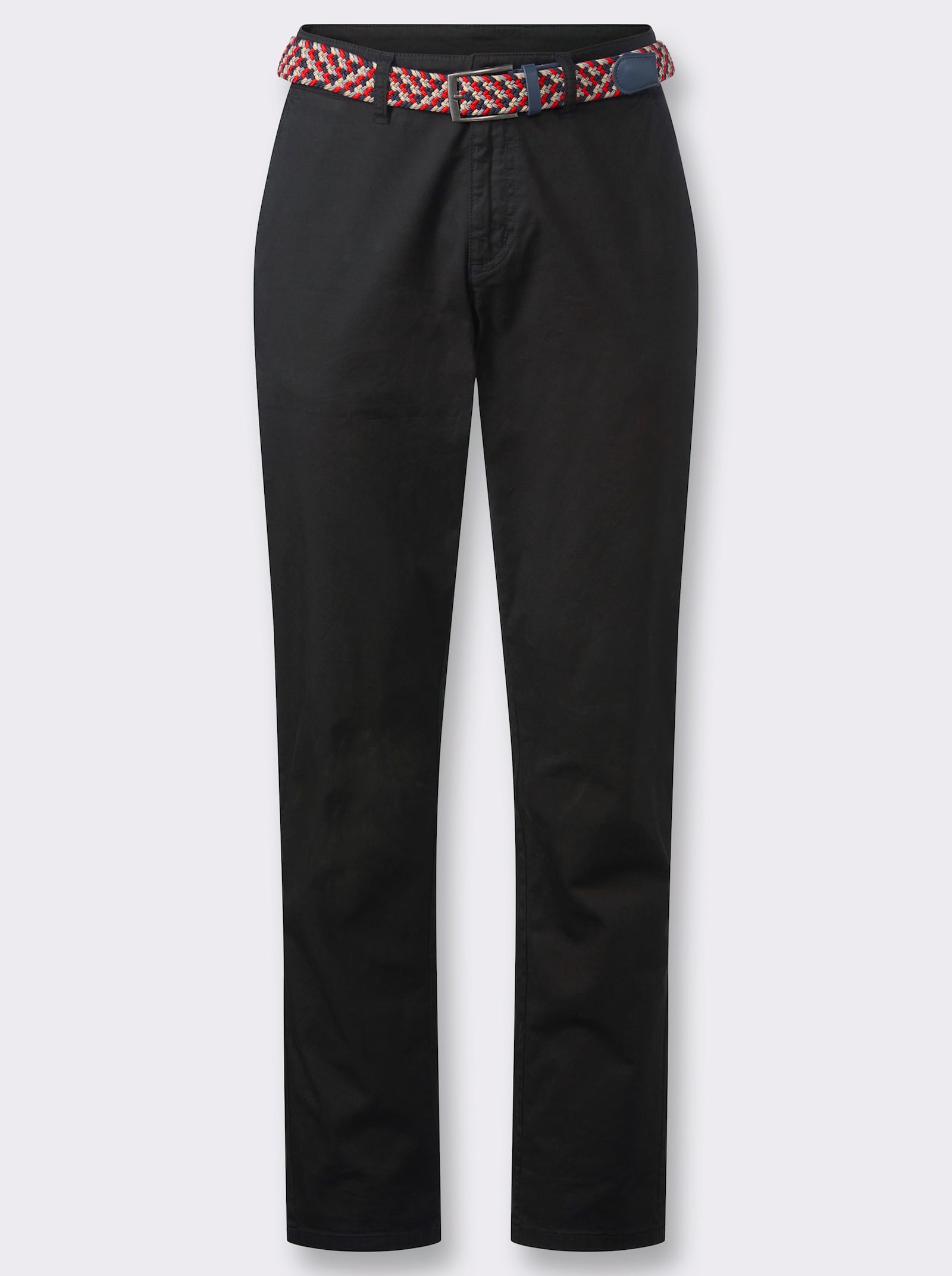 Marco Donati Hose in leichter Twill-Qualität - schwarz