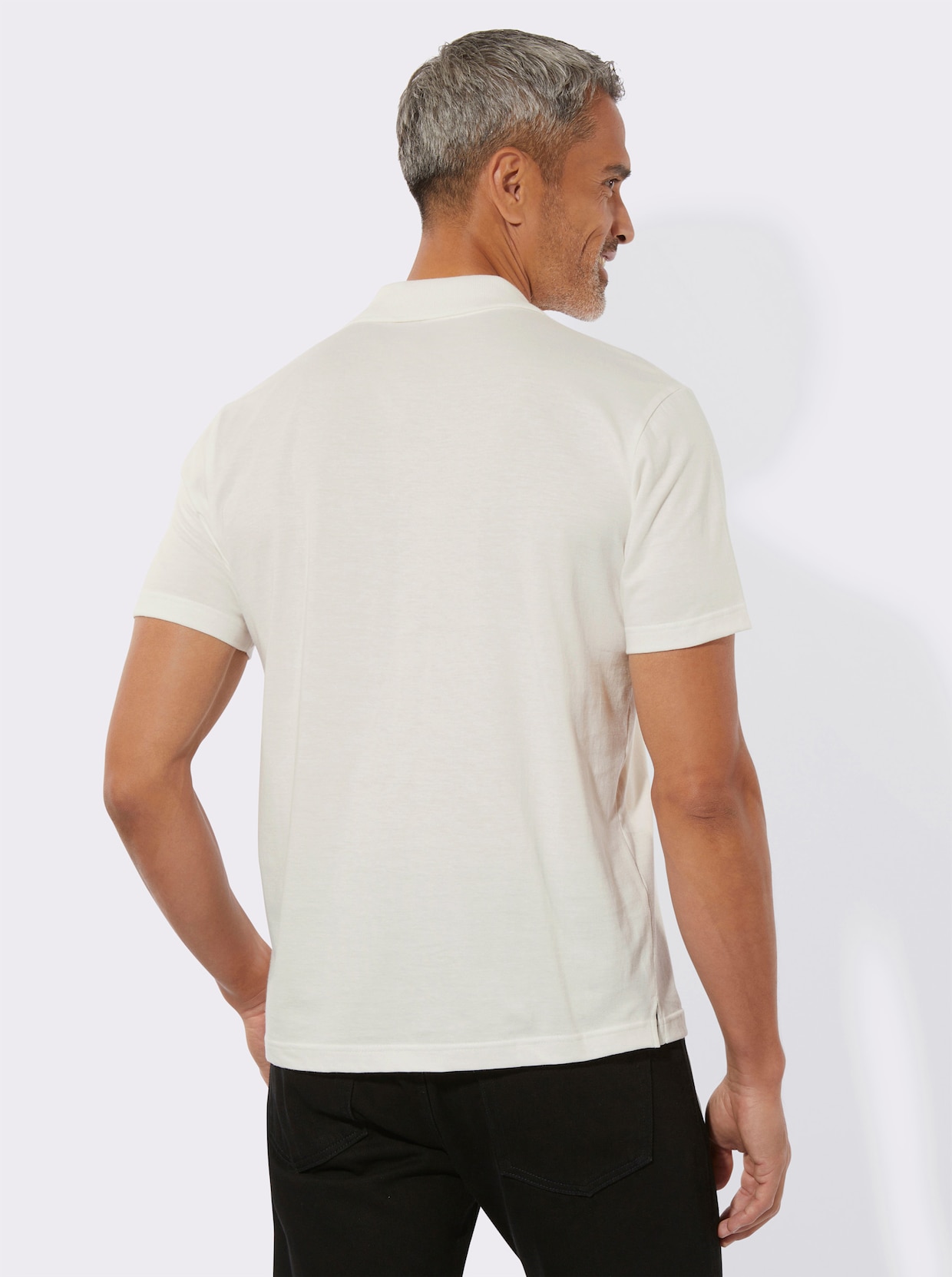 Poloshirt - ecru
