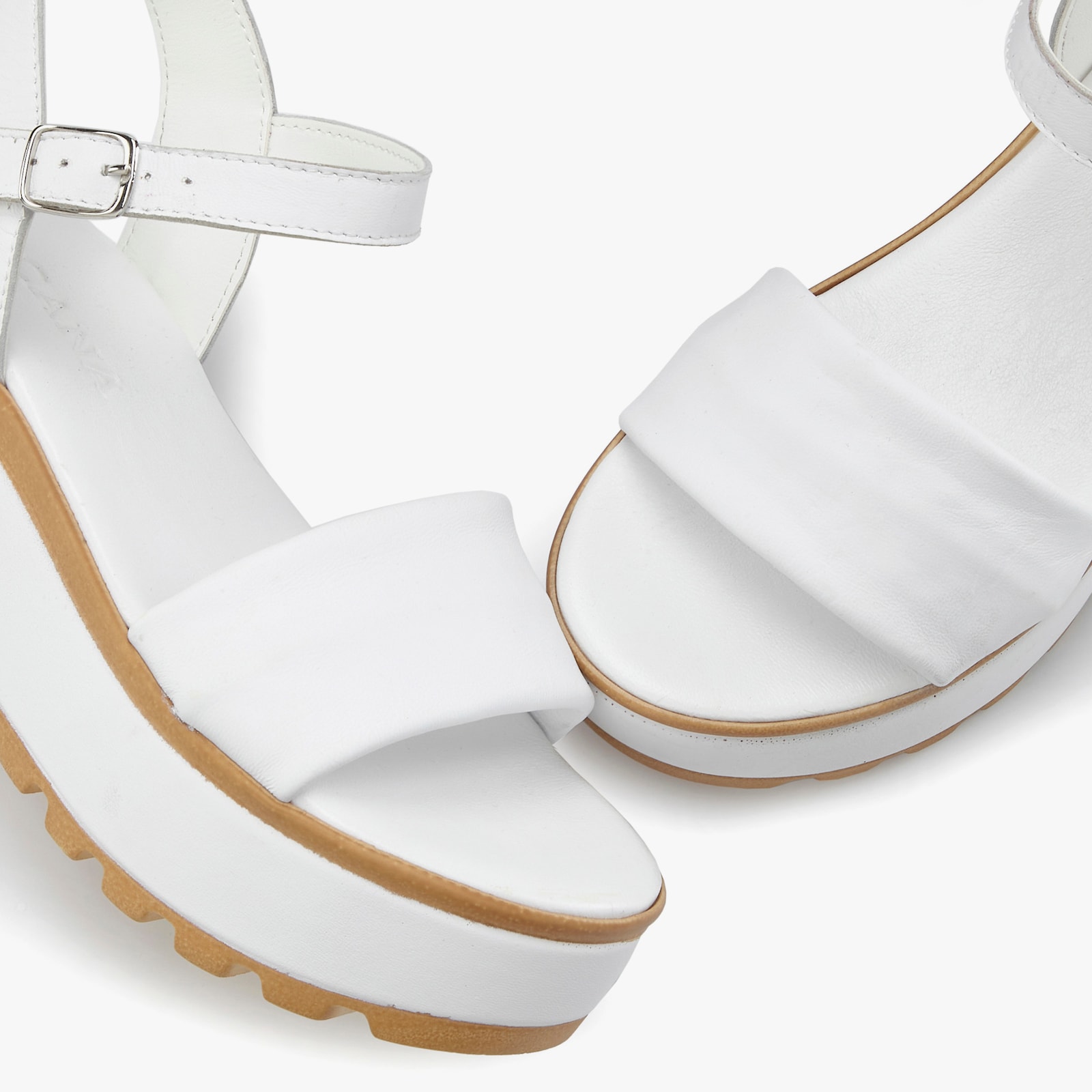 LASCANA Sandalette - weiß