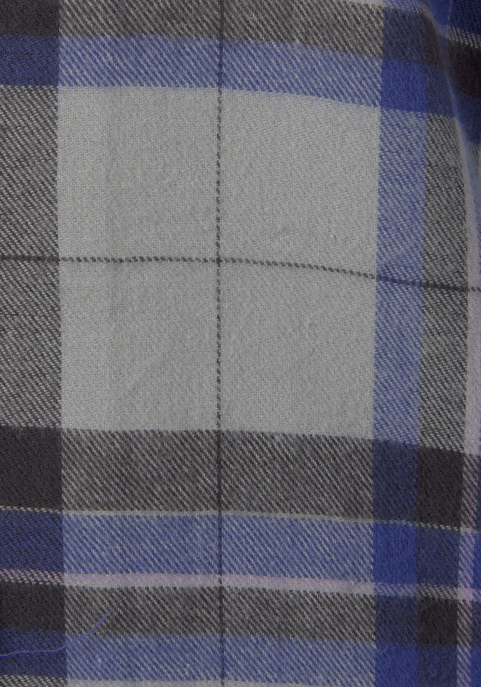 Vivance Dreams Nachthemd - blau-grau-kariert