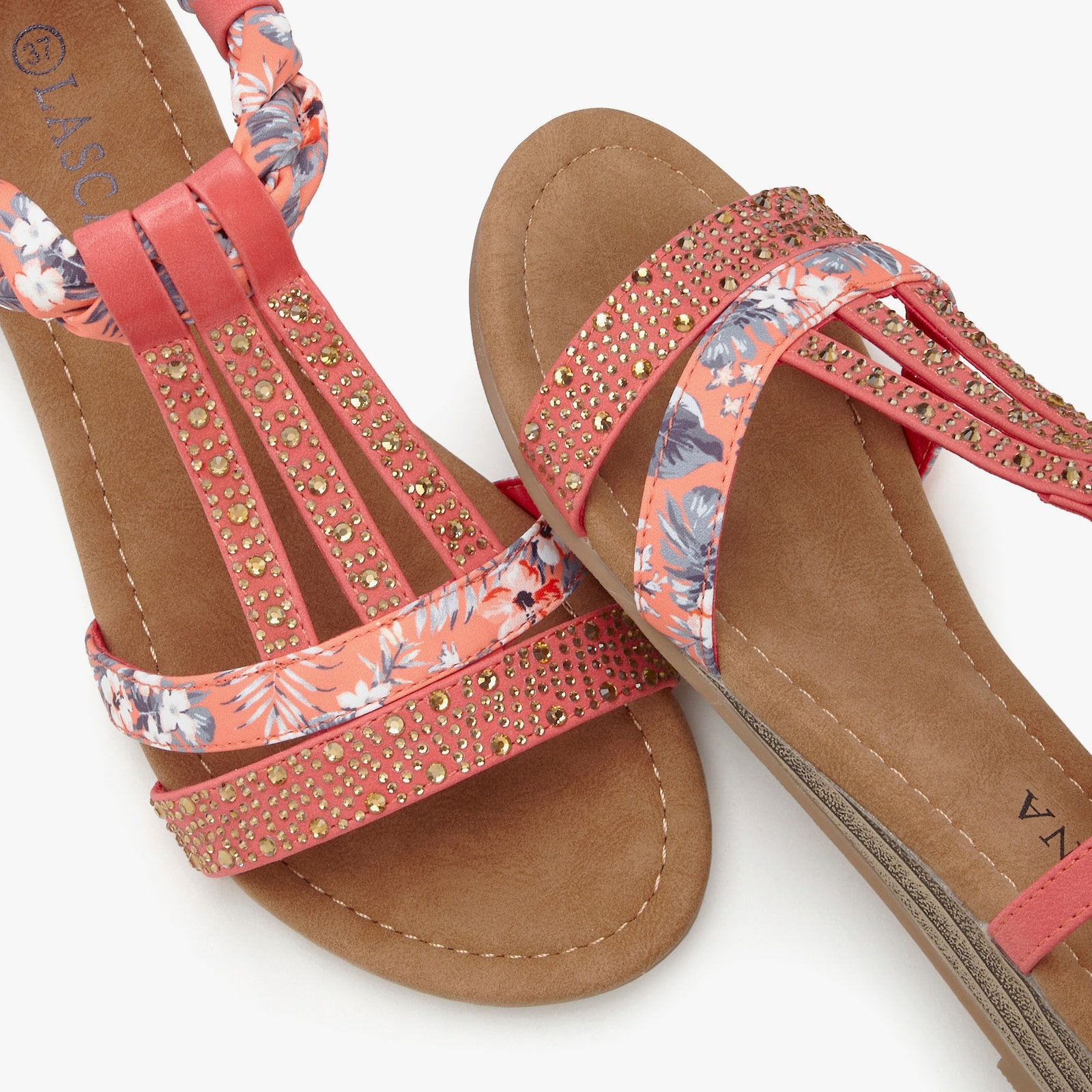 LASCANA Sandale - rot