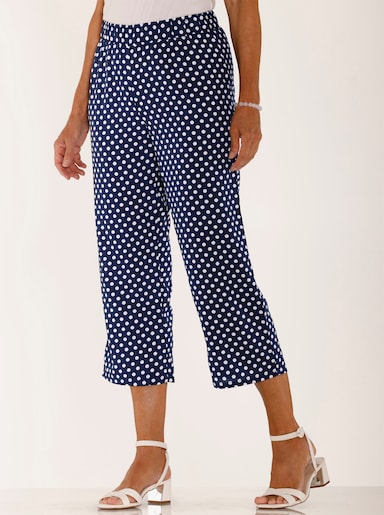 Culotte - marine-weiss-getupft