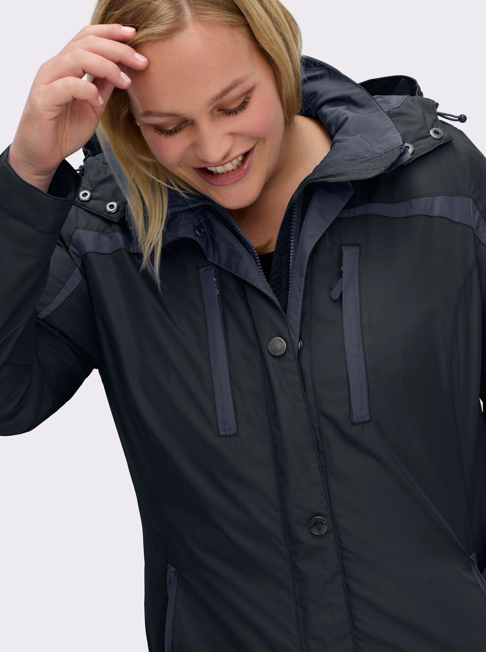 Funktionsjacke wind- und wasserabweisend - marine