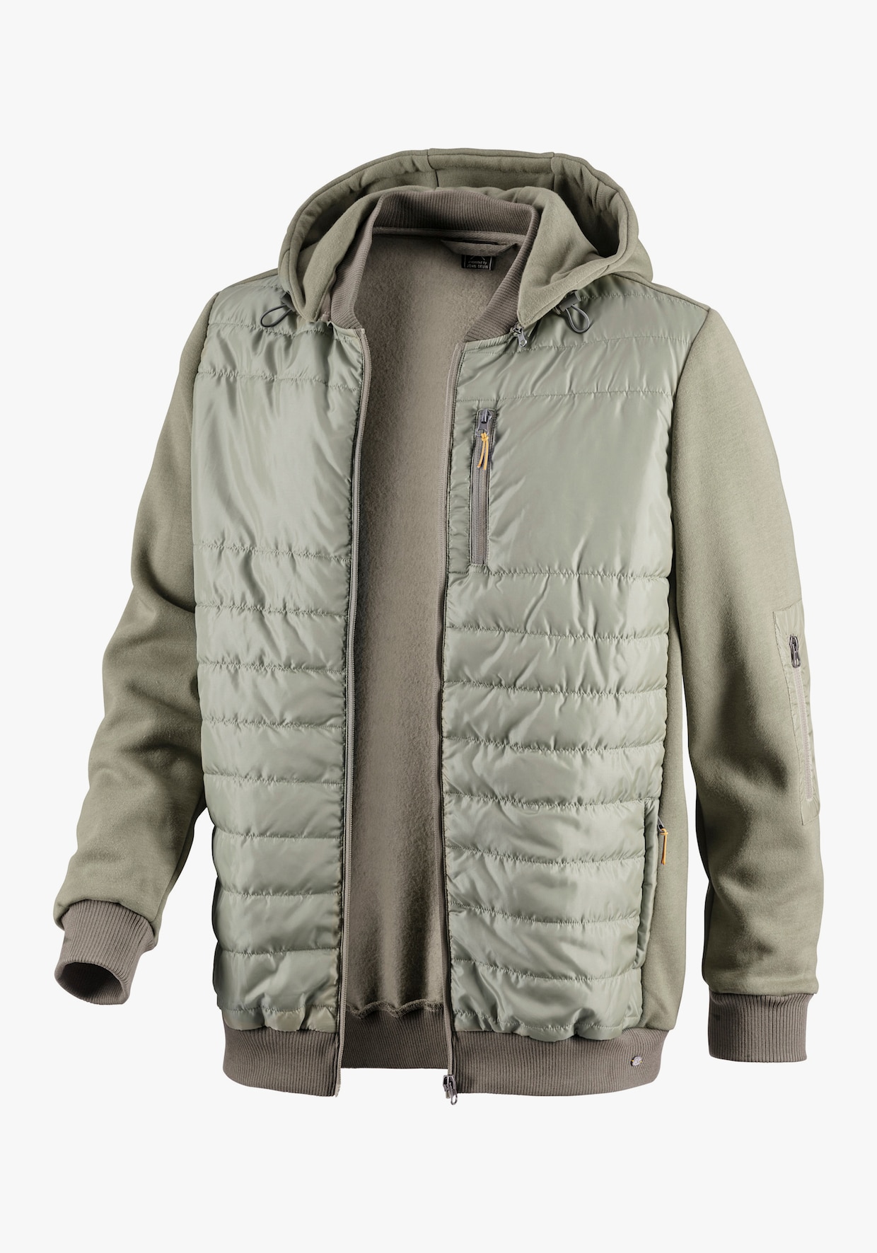 H.I.S Kapuzensweatjacke - khaki