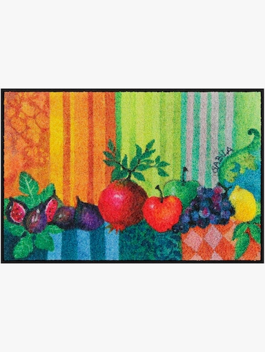 Salonloewe Fußmatte - orange-bunt