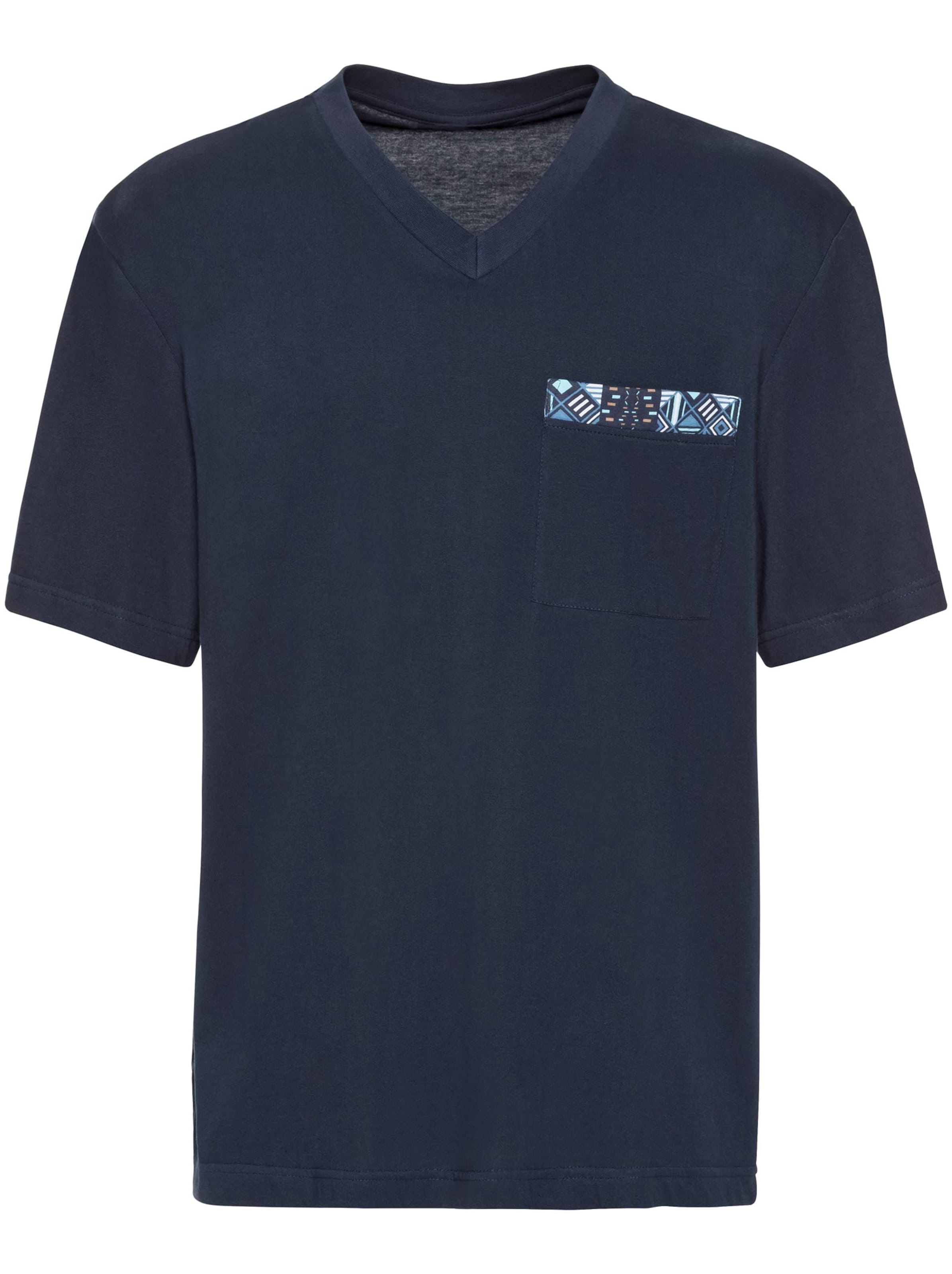 Shorty - marine-bedruckt