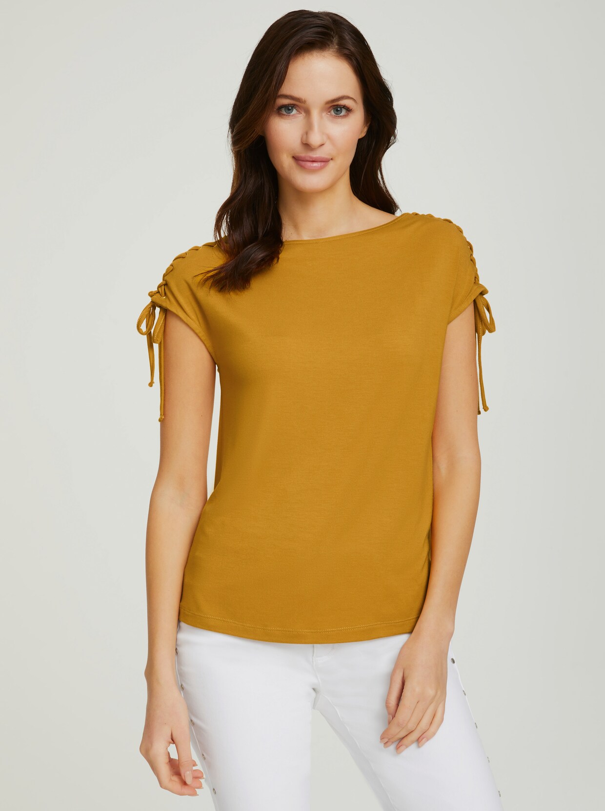 heine Shirt - mosterdgeel