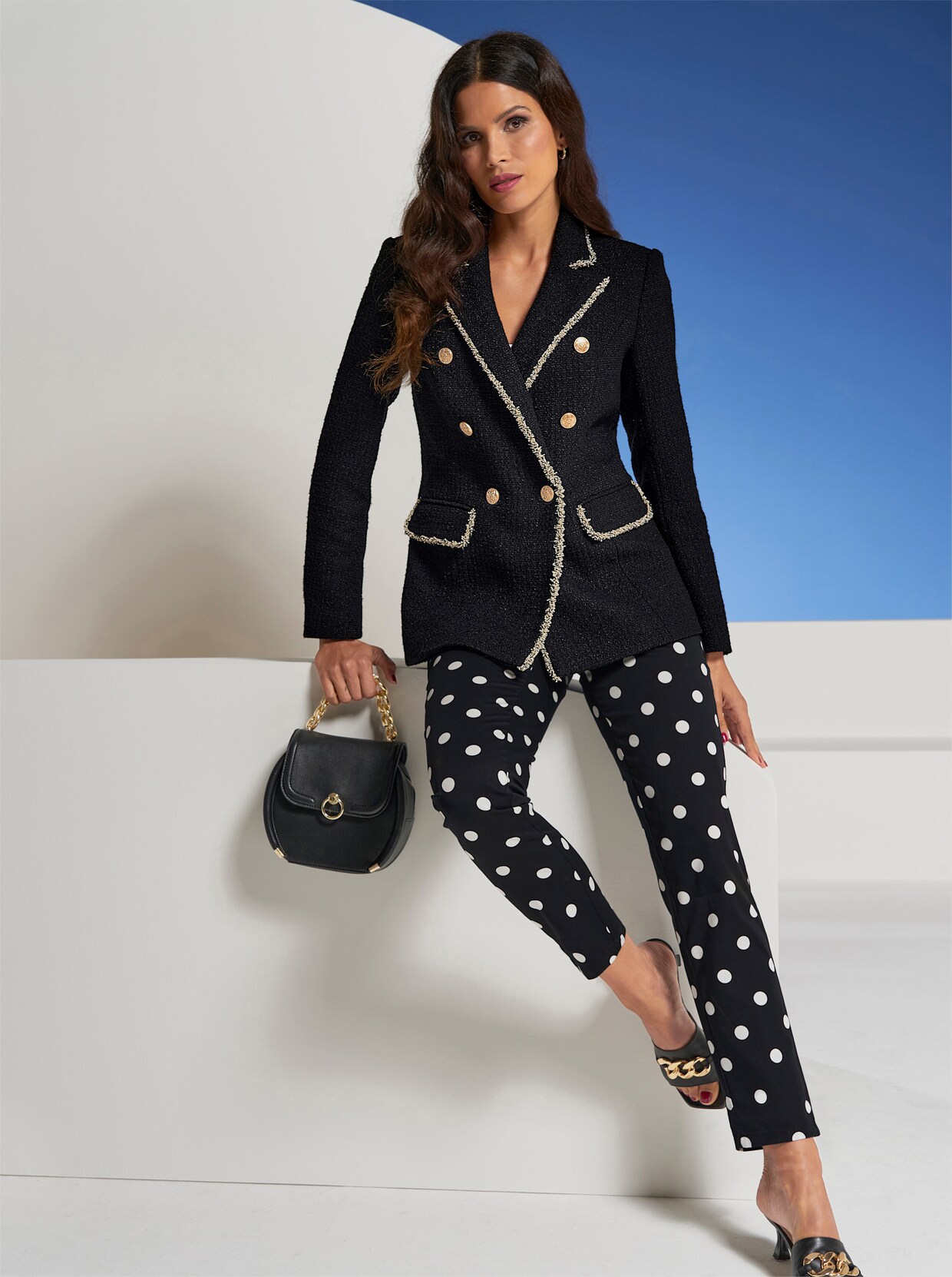 heine Blazer - schwarz