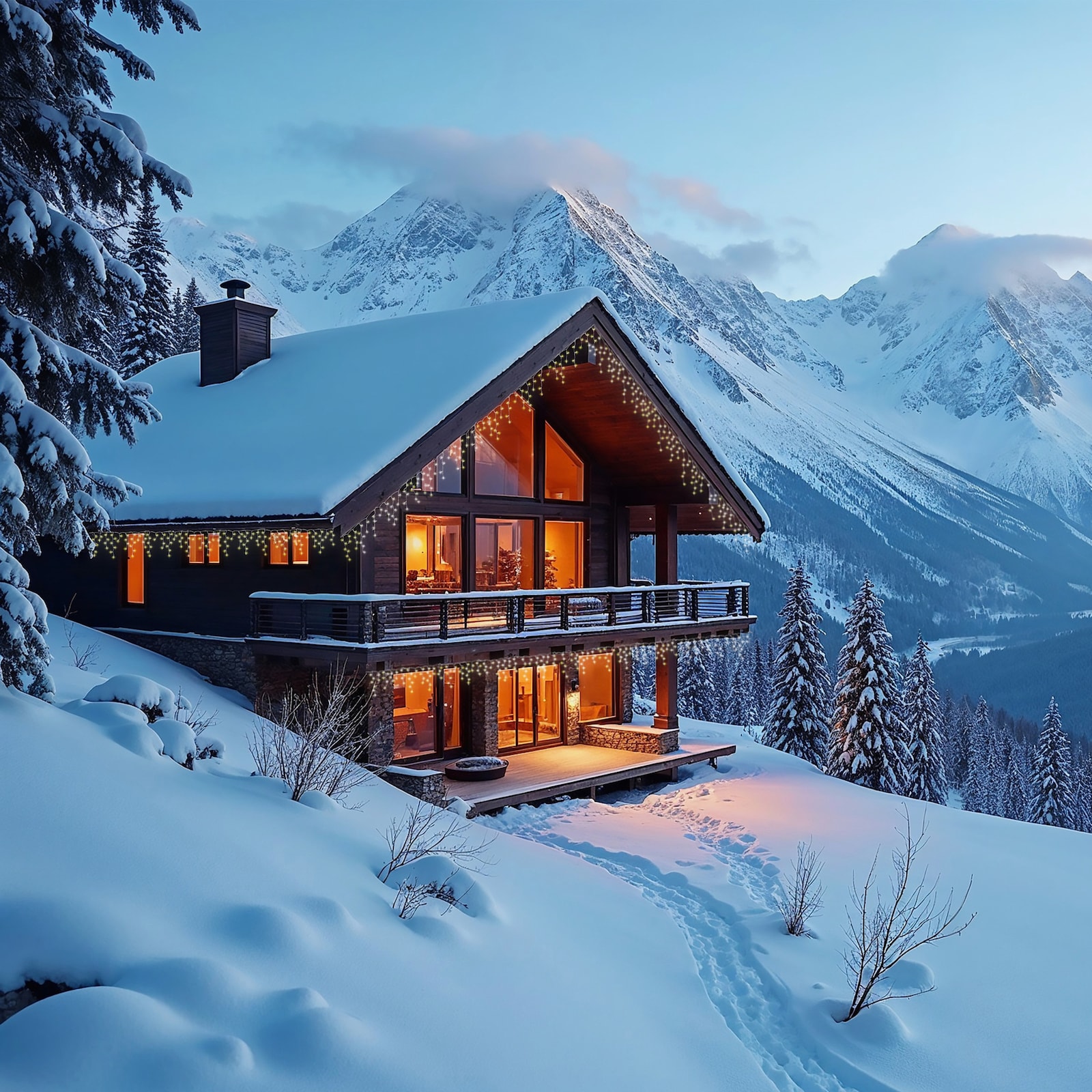 my home LED-Lichterkette - warmes weiß