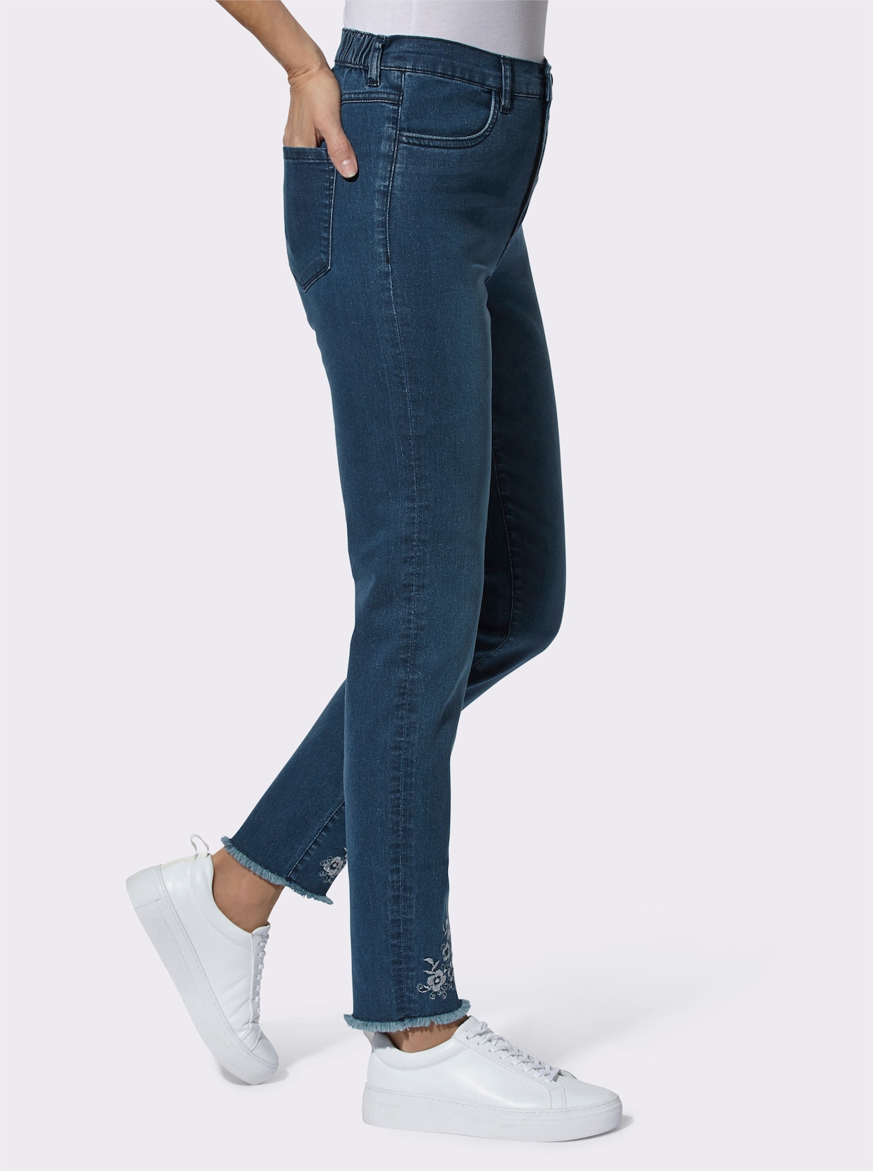 Jeans - blue-stone-washed