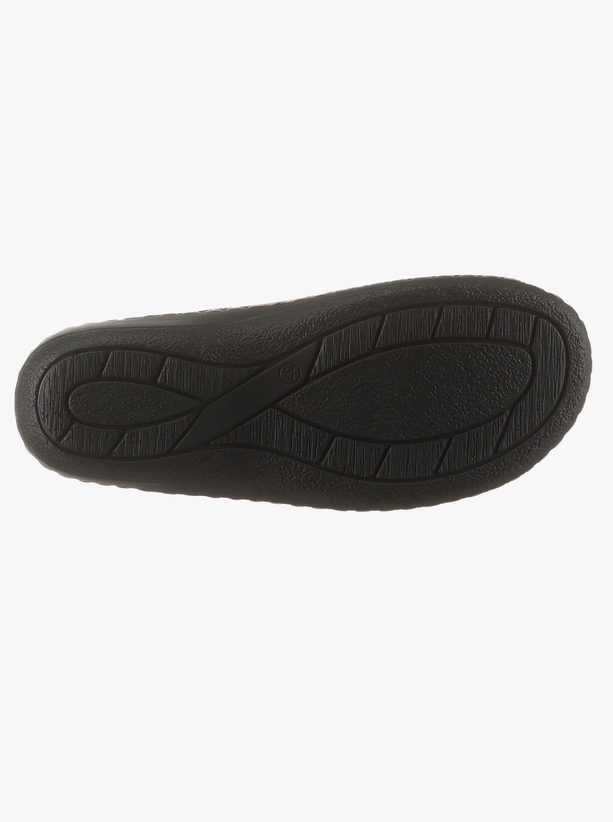 Belvida Slippers - zwart/goudkleur