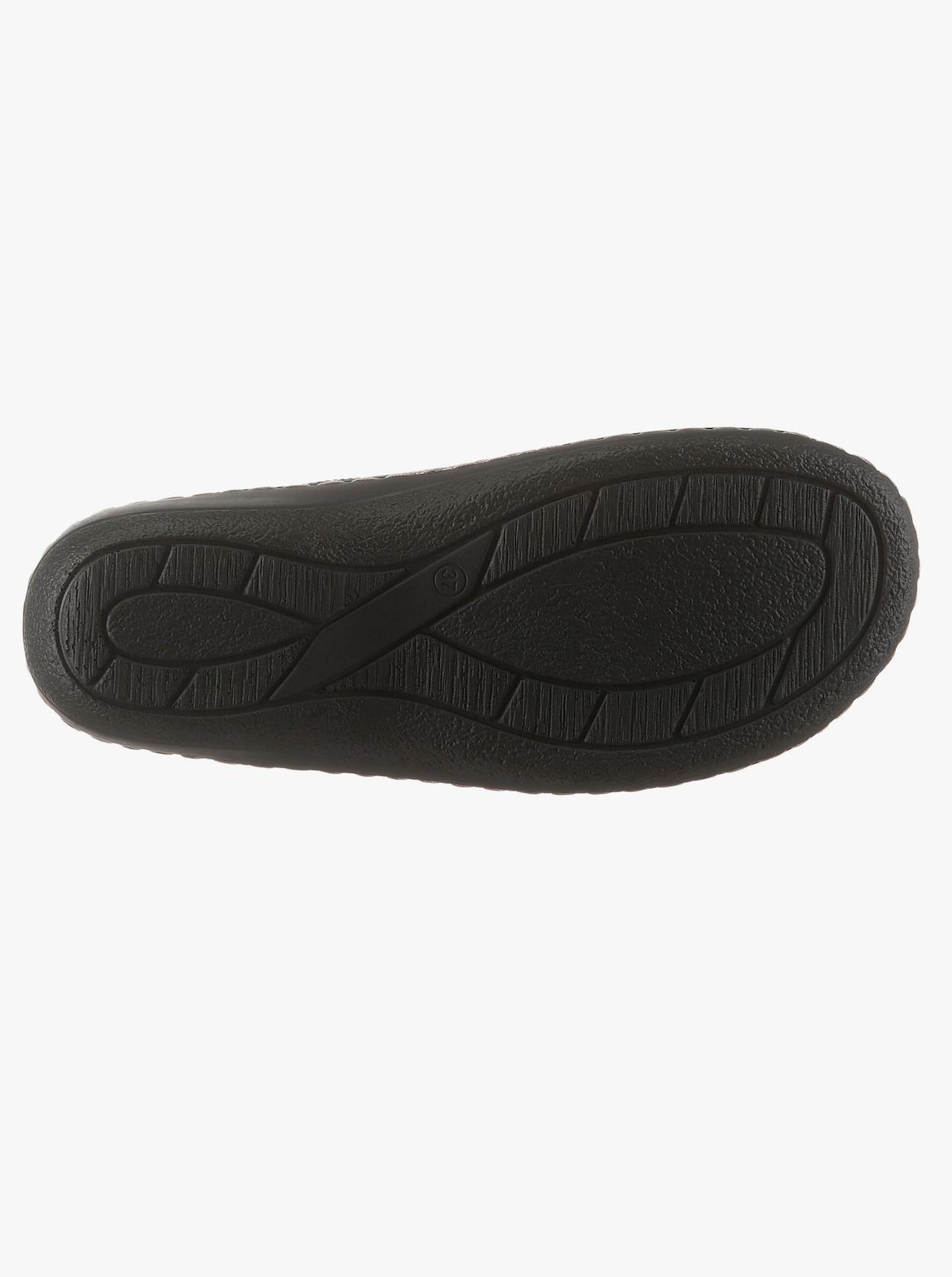 Belvida slippers - zwart/goudkleur