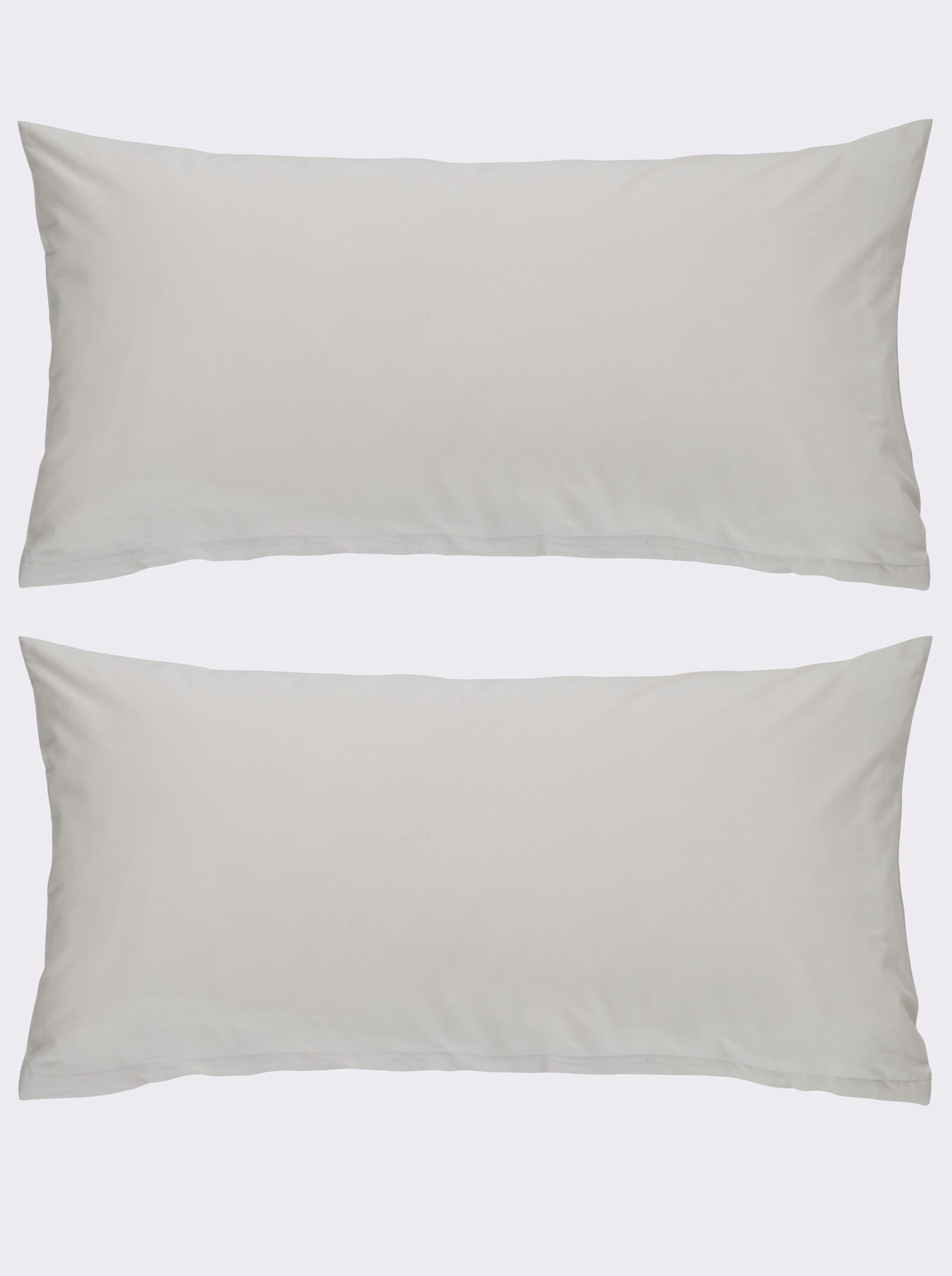 heine home Bedtextiel van perkal - lichtgrijs