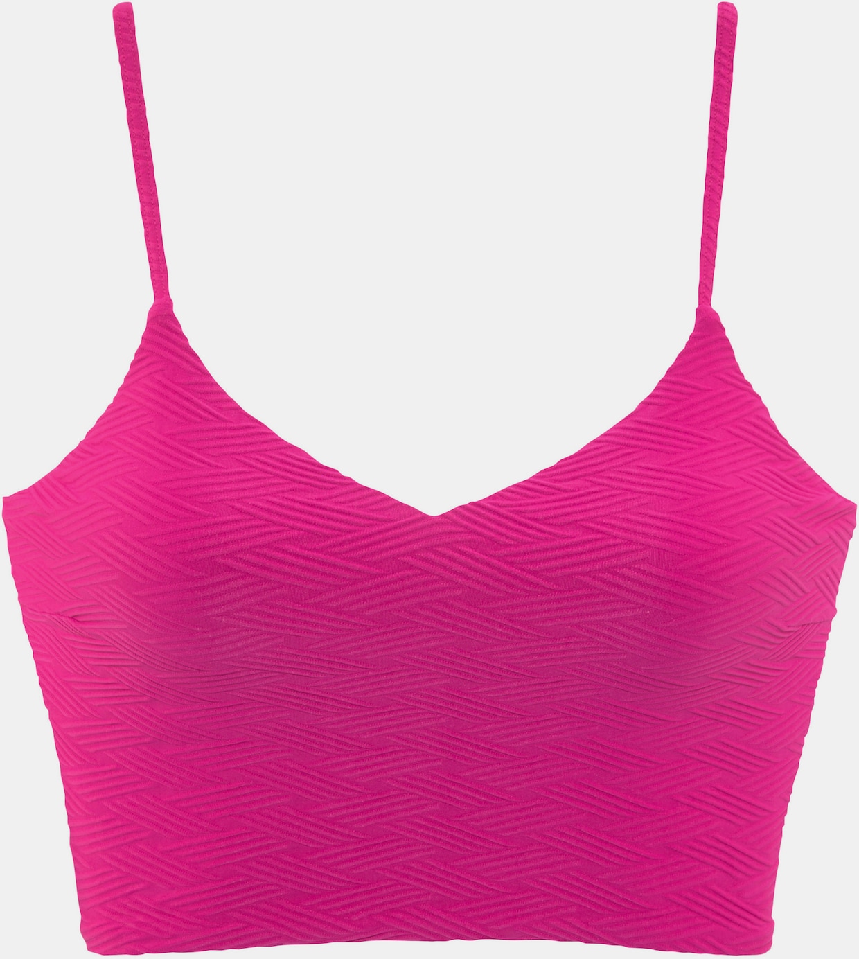 Sunseeker Bikini-crop-top - pink