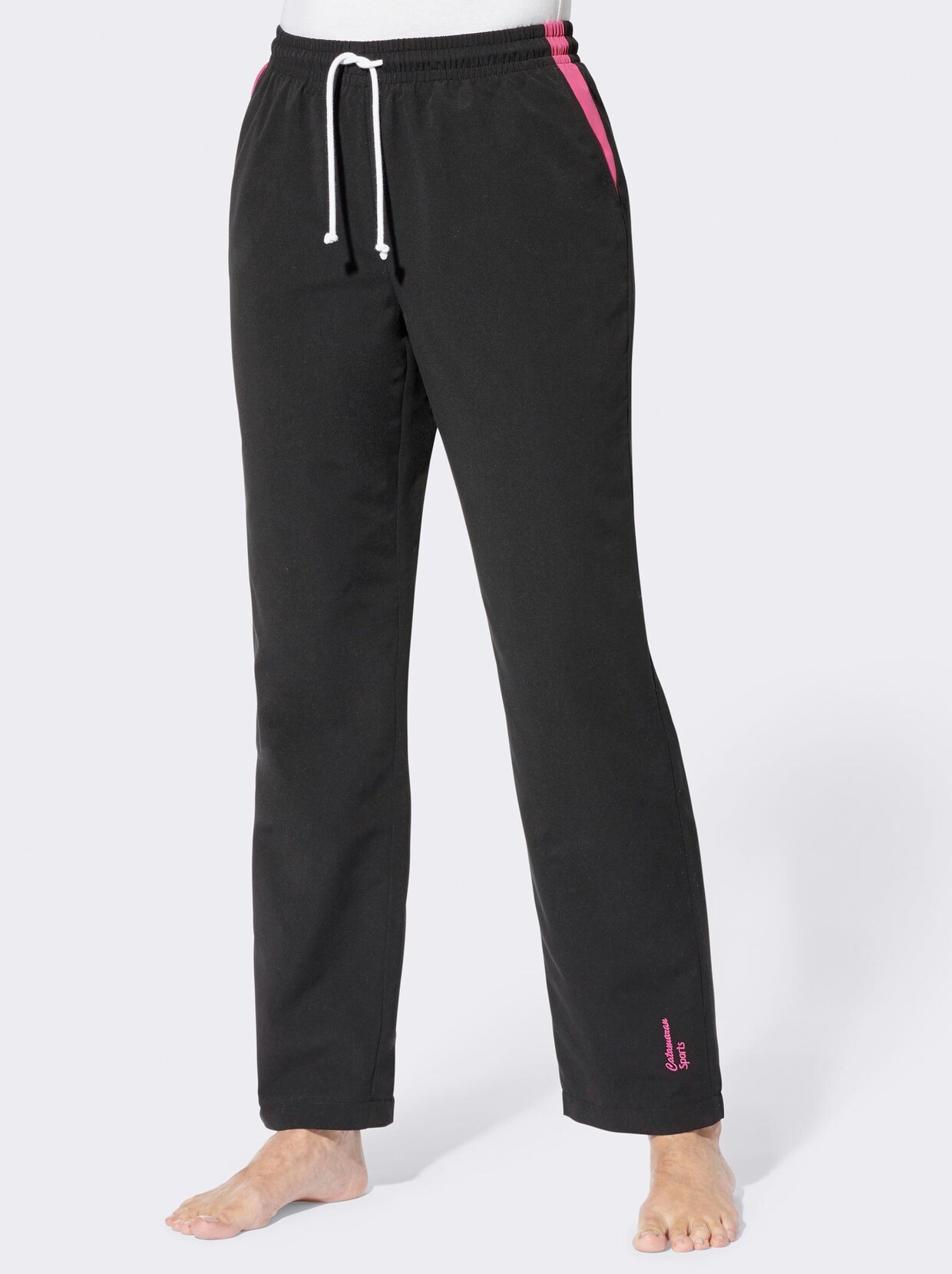 Catamaran Sports Freizeithose - schwarz-pink