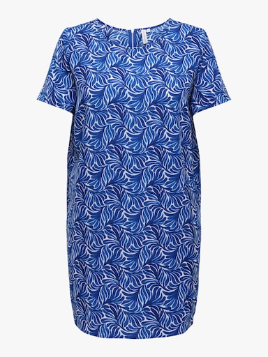 ONLY CARMAKOMA Sommerkleid - blueprint aop:dreamy leaves