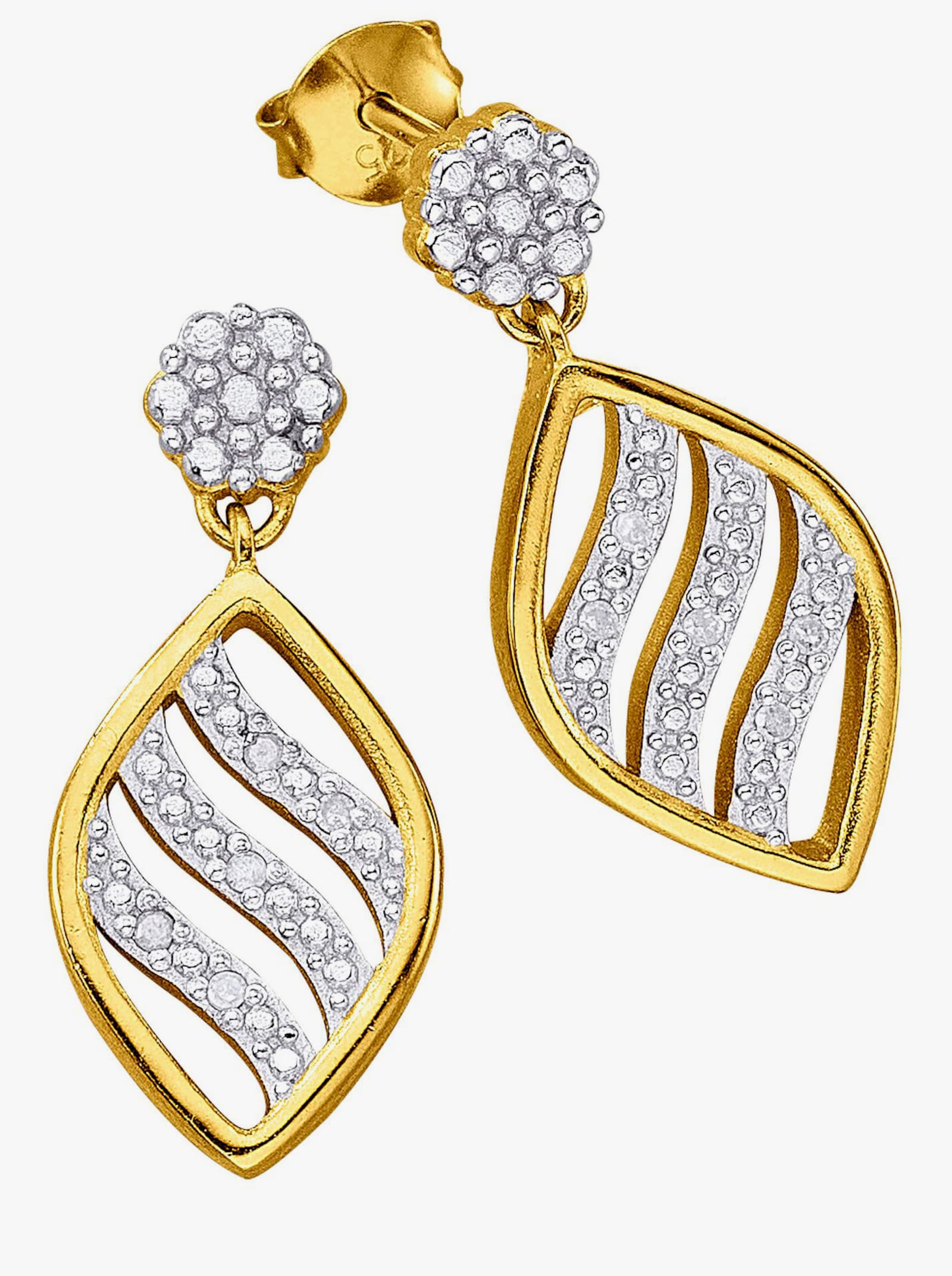 Ohrhänger - Silber vergoldet 925