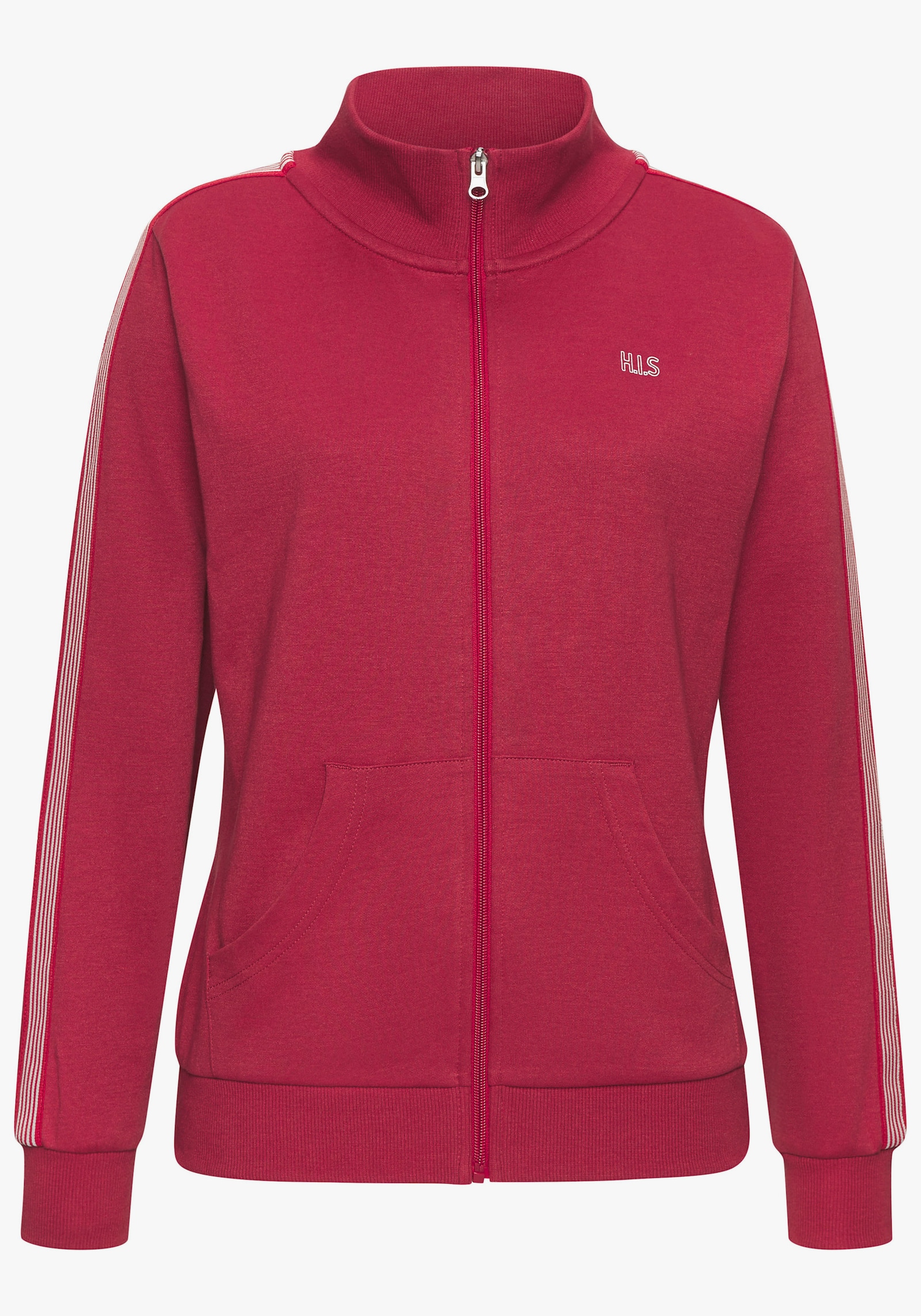 H.I.S Sweatjacke - rot