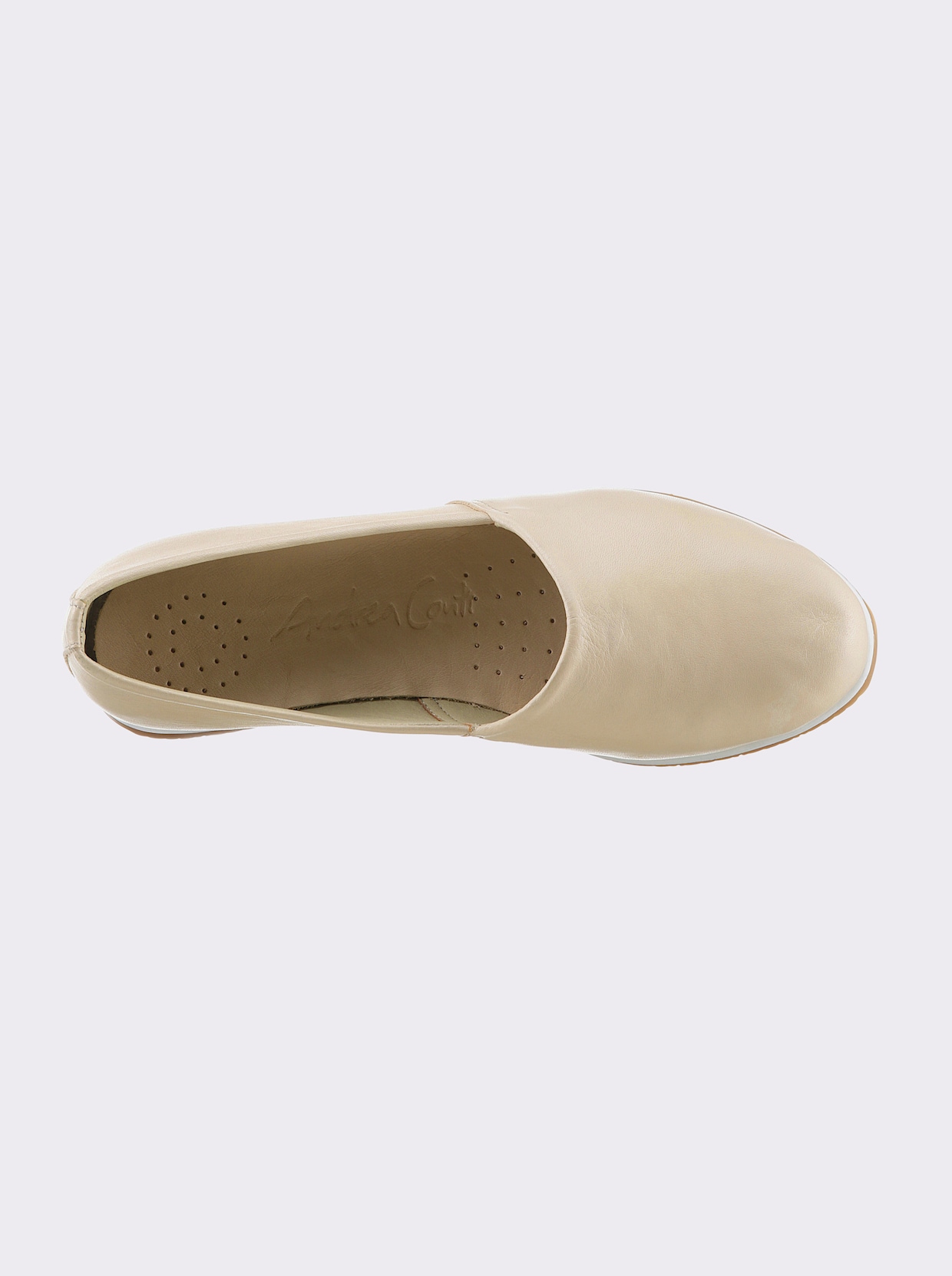 Andrea Conti Slipper - creme