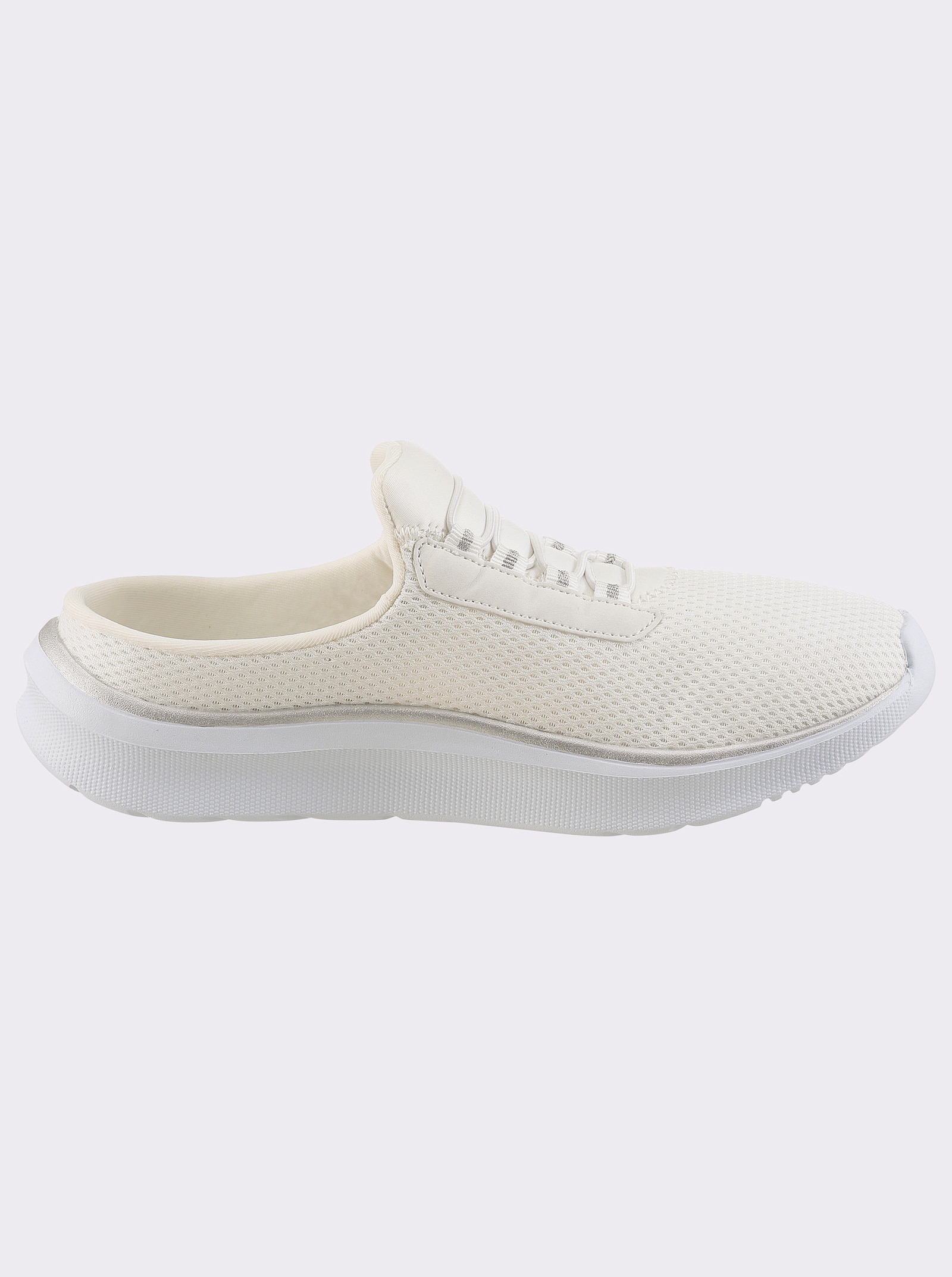 KangaROOS Pantolette im Sportschuh-Look - weiß