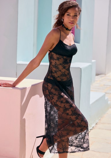 petite fleur gold Negligé - schwarz