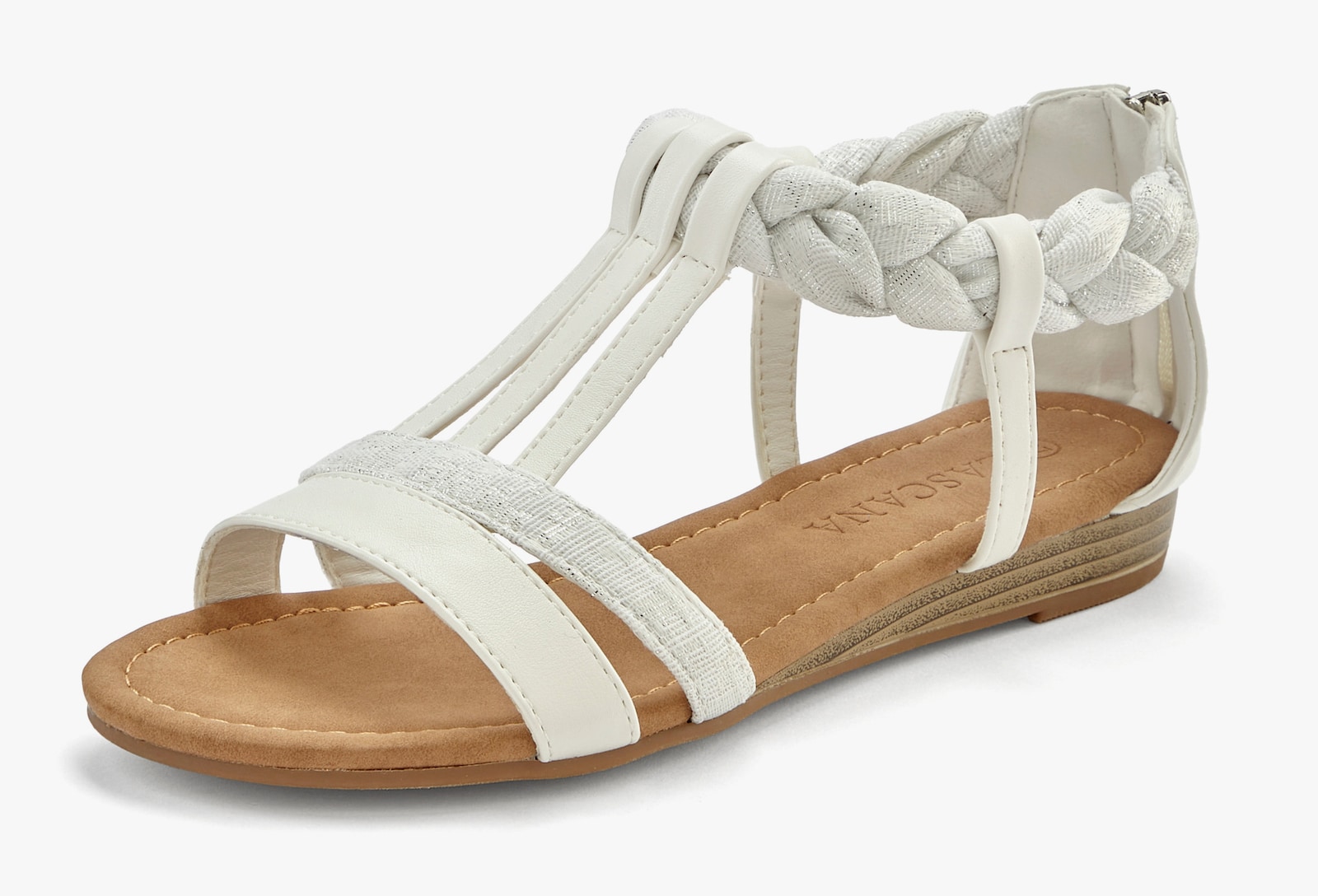 LASCANA Sandale - weiß