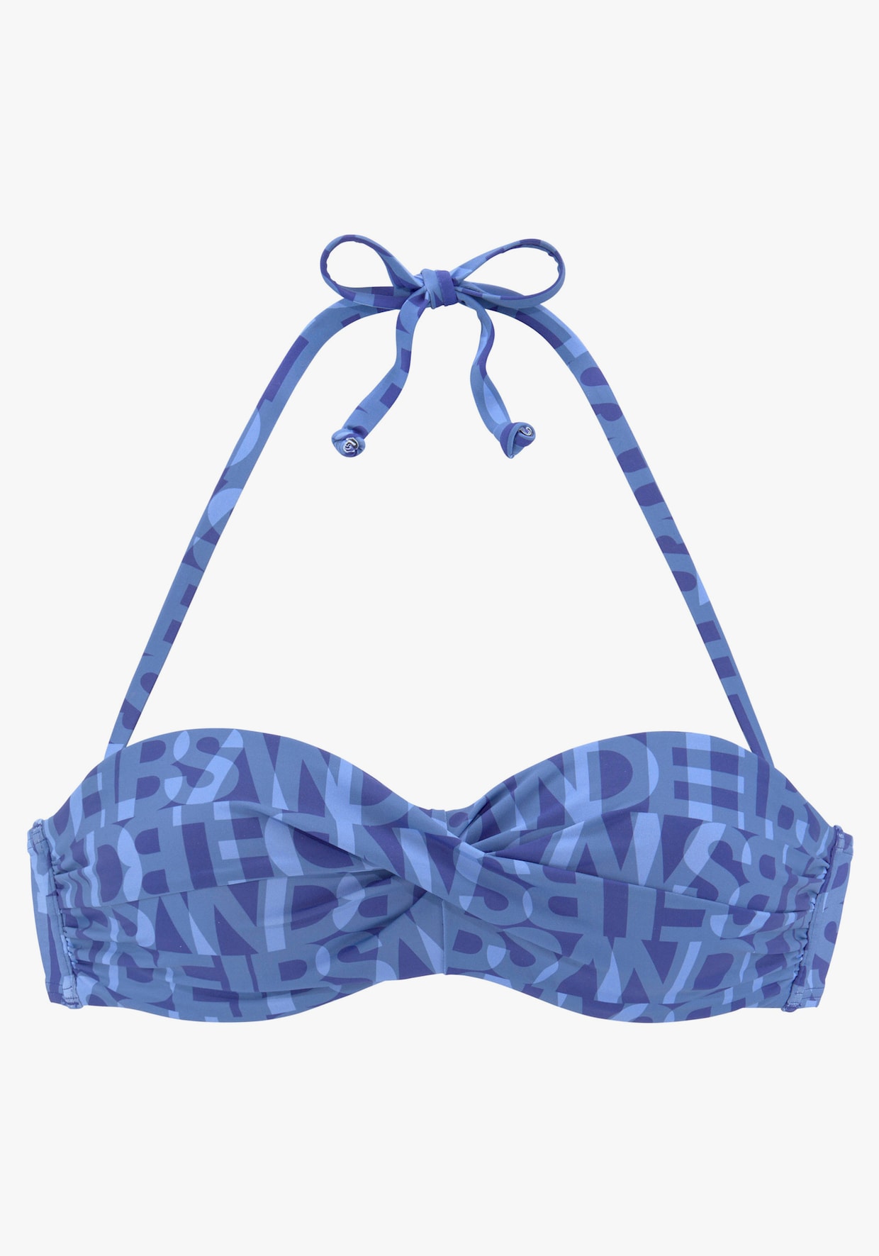 Elbsand haut de bikini bandeau à armatures - bleu