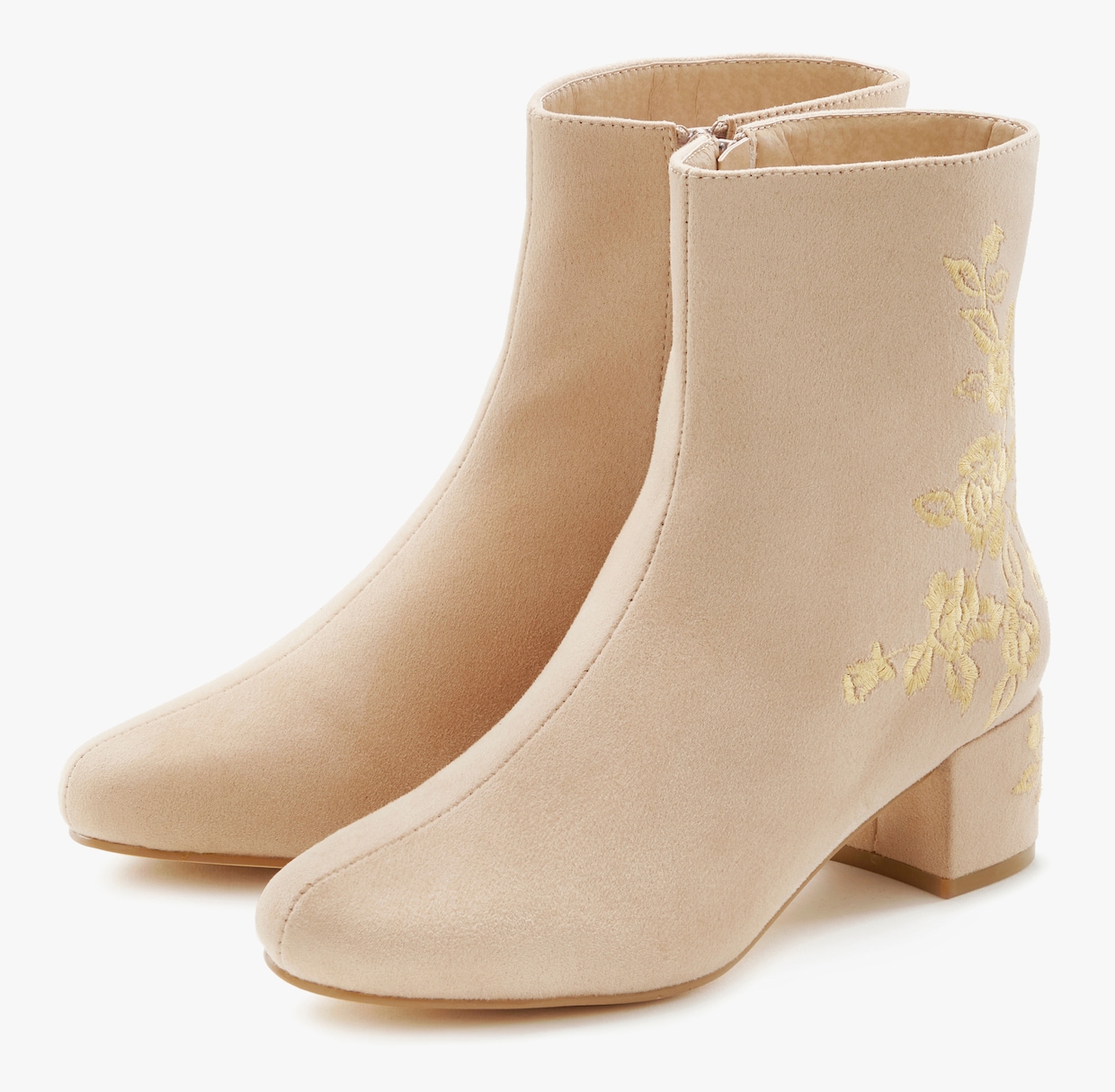 LASCANA Stiefelette - beige