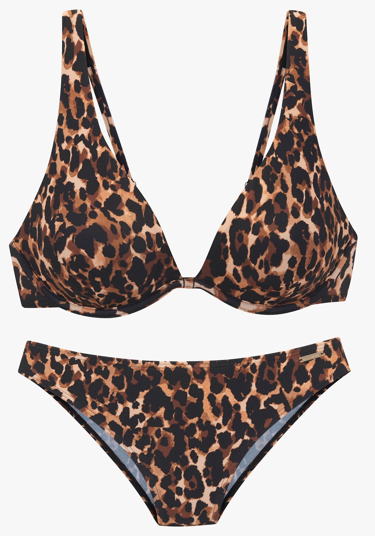 Bruno Banani Maillot de bain à armatures - imprimé léopard