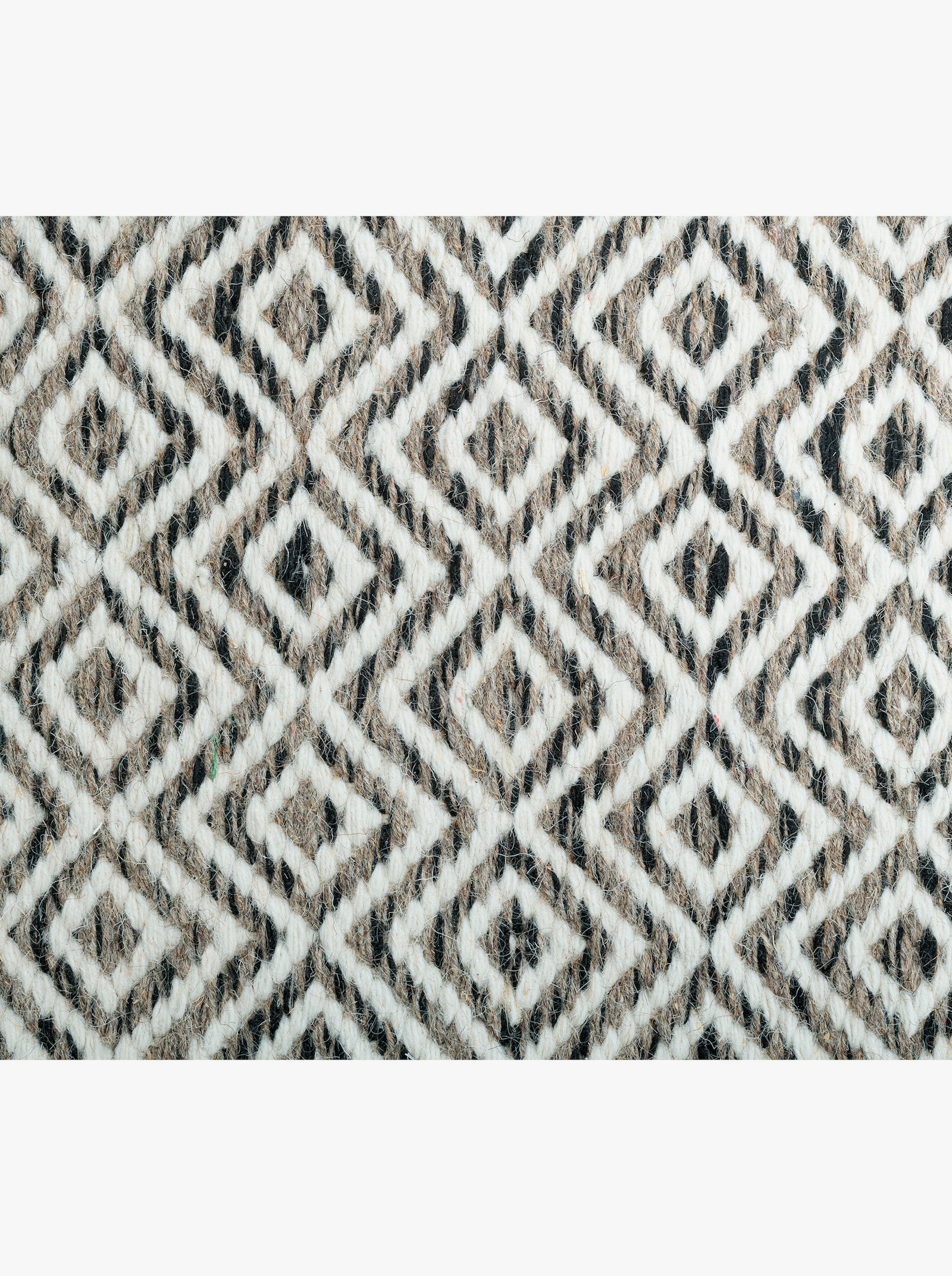 Theko Handwebteppich - grau