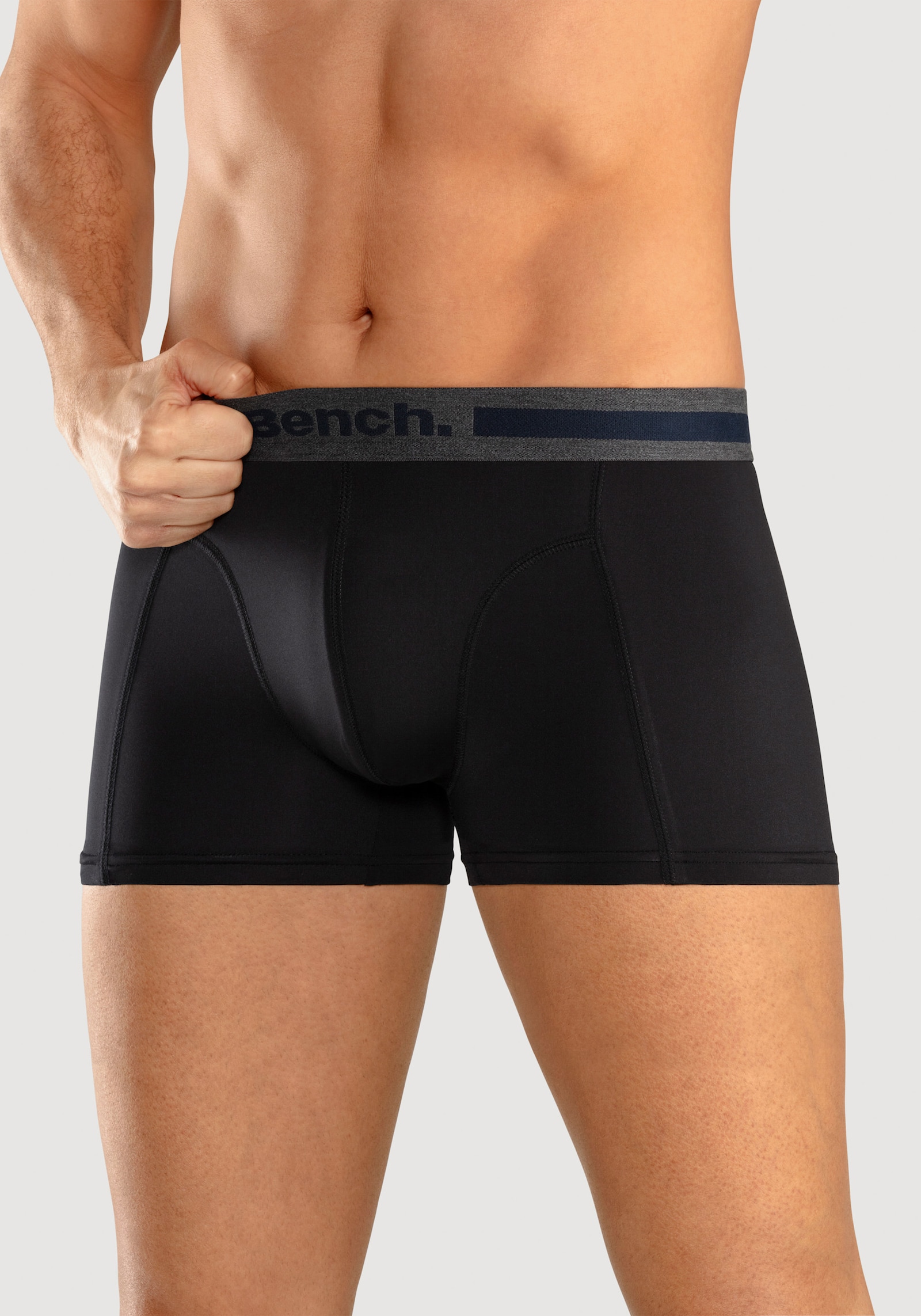 Bench. Boxer - zwart/antraciet gemêleerd