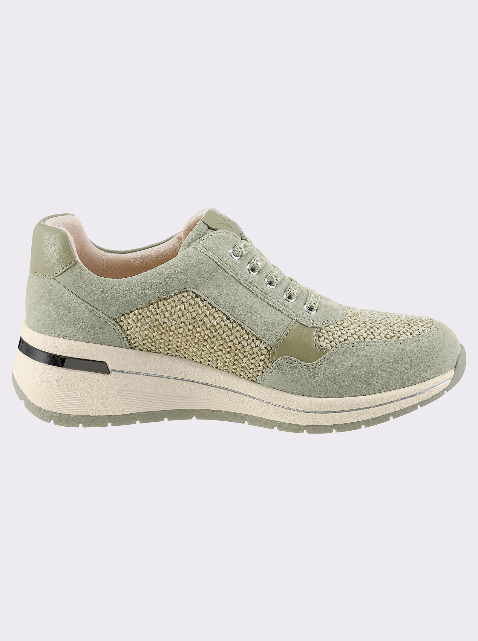Caprice Sneaker mit OnAir-Innensohle, Schrittdämpfung - eucalyptus