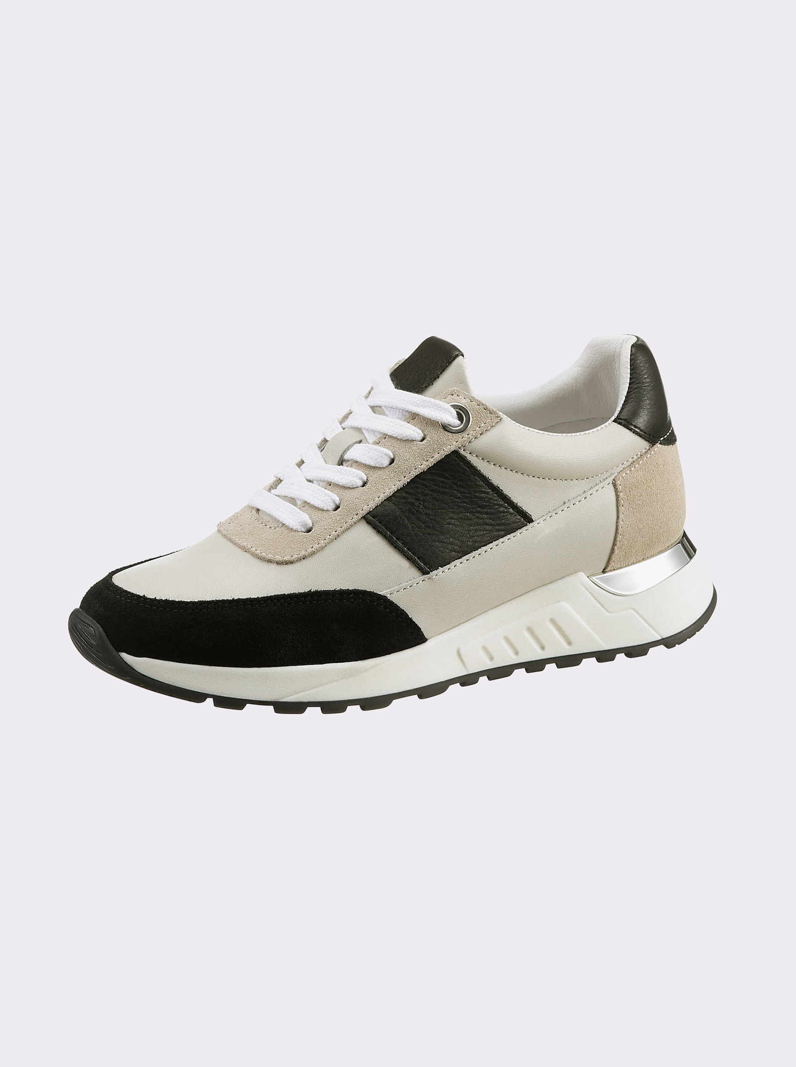 heine Sneaker - beige-schwarz