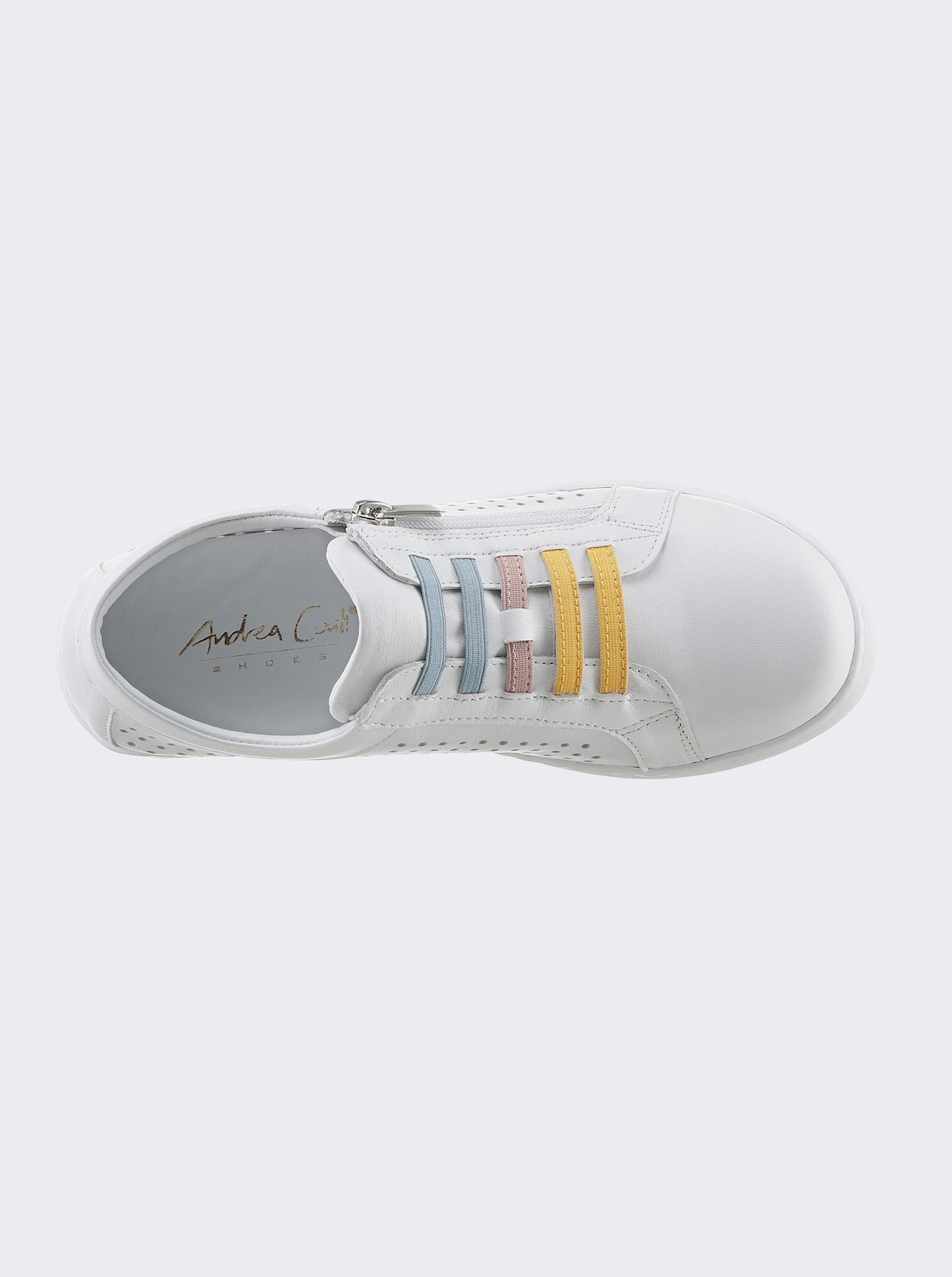 Andrea Conti Sneaker - wit-pastel