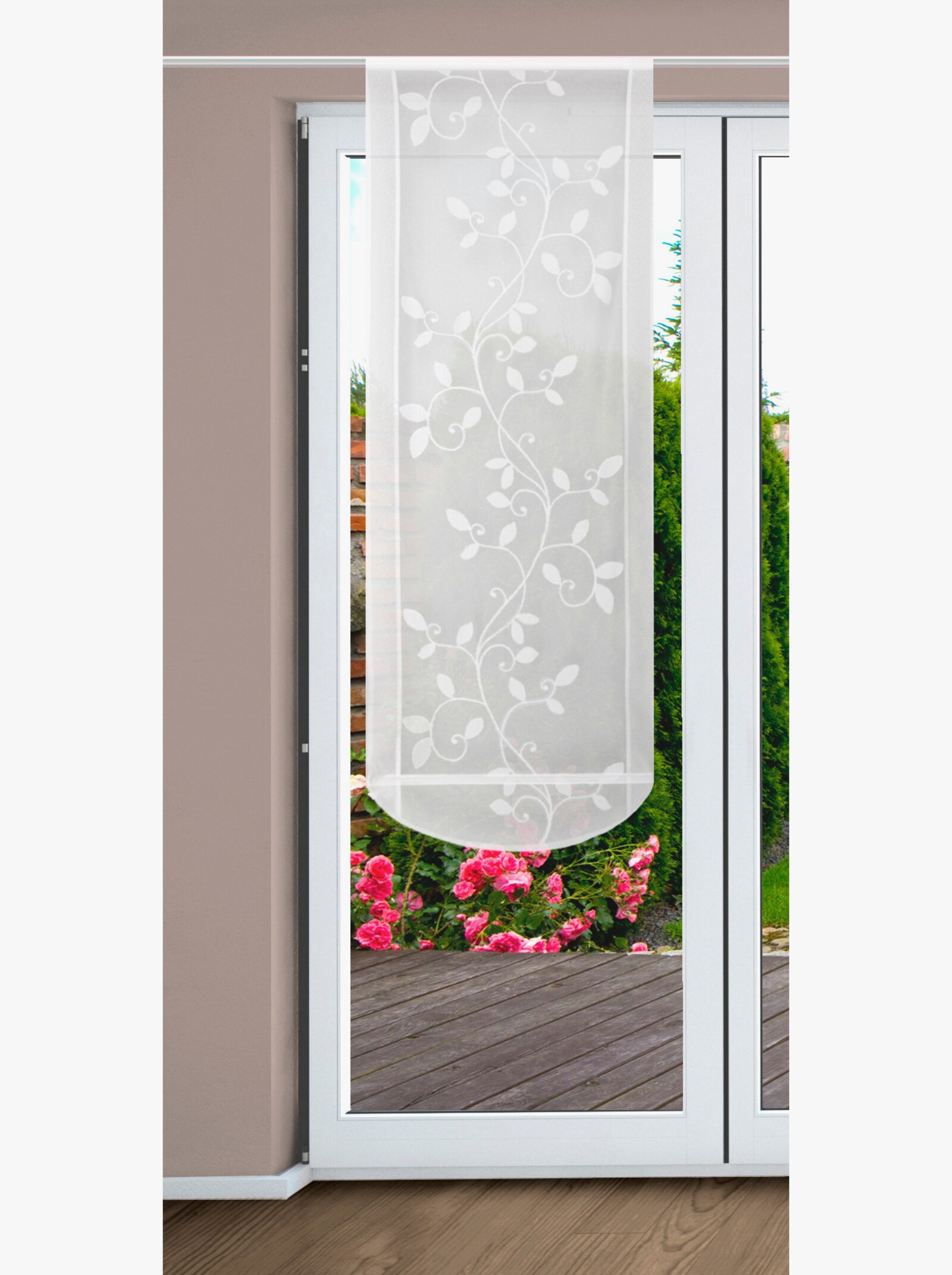 heine home Schiebevorhang - weiß