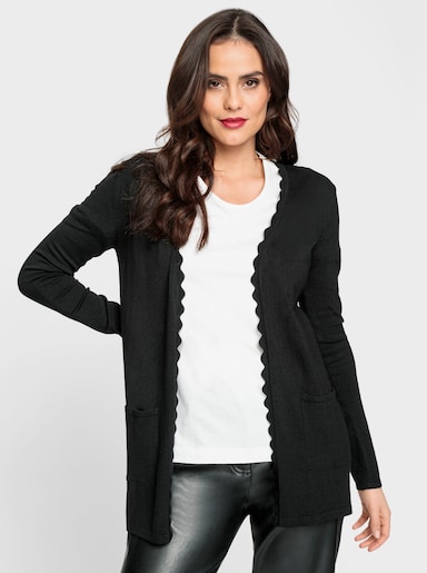 heine Veste en tricot - noir