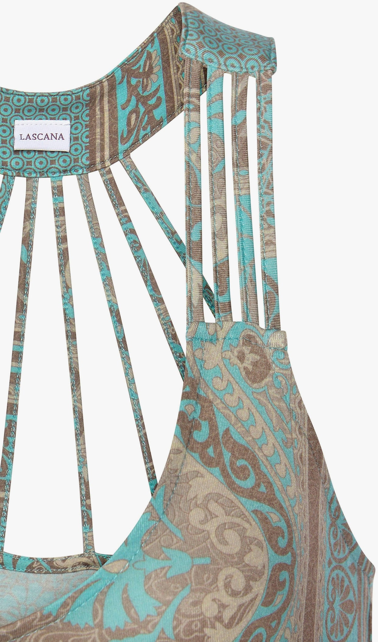 LASCANA Strandjurk - turquoise geprint