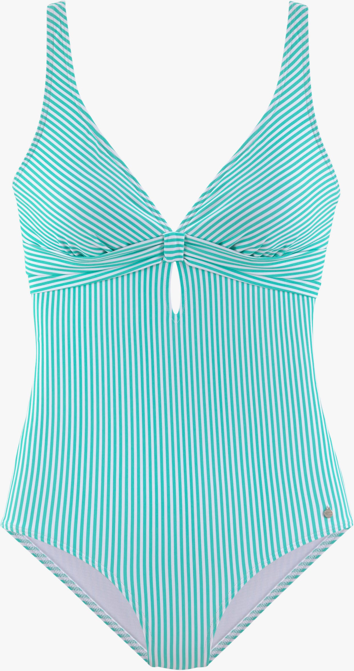 s.Oliver Maillot de bain - menthe-blanc