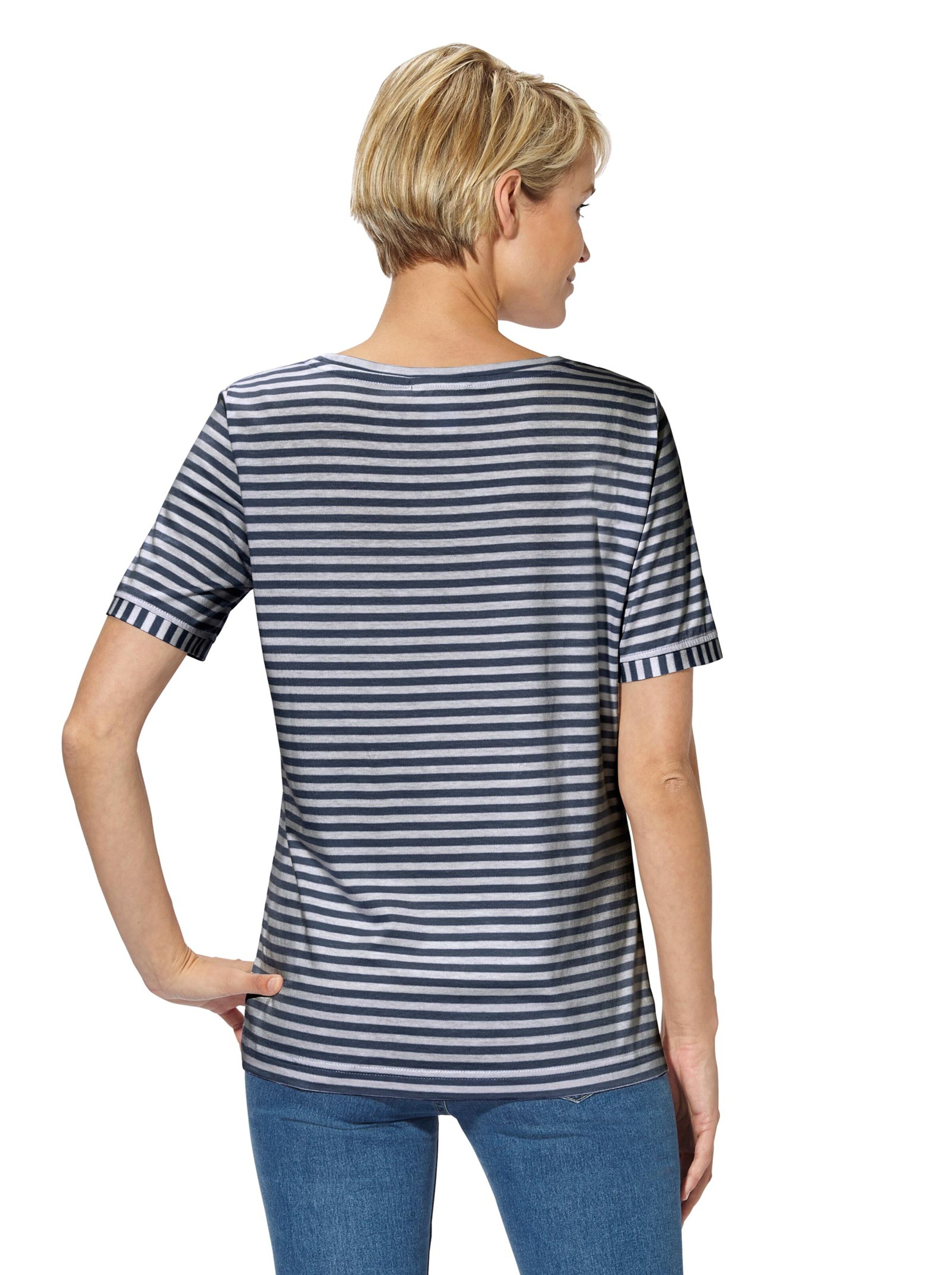 Collection L Shirt - marine-gestreift