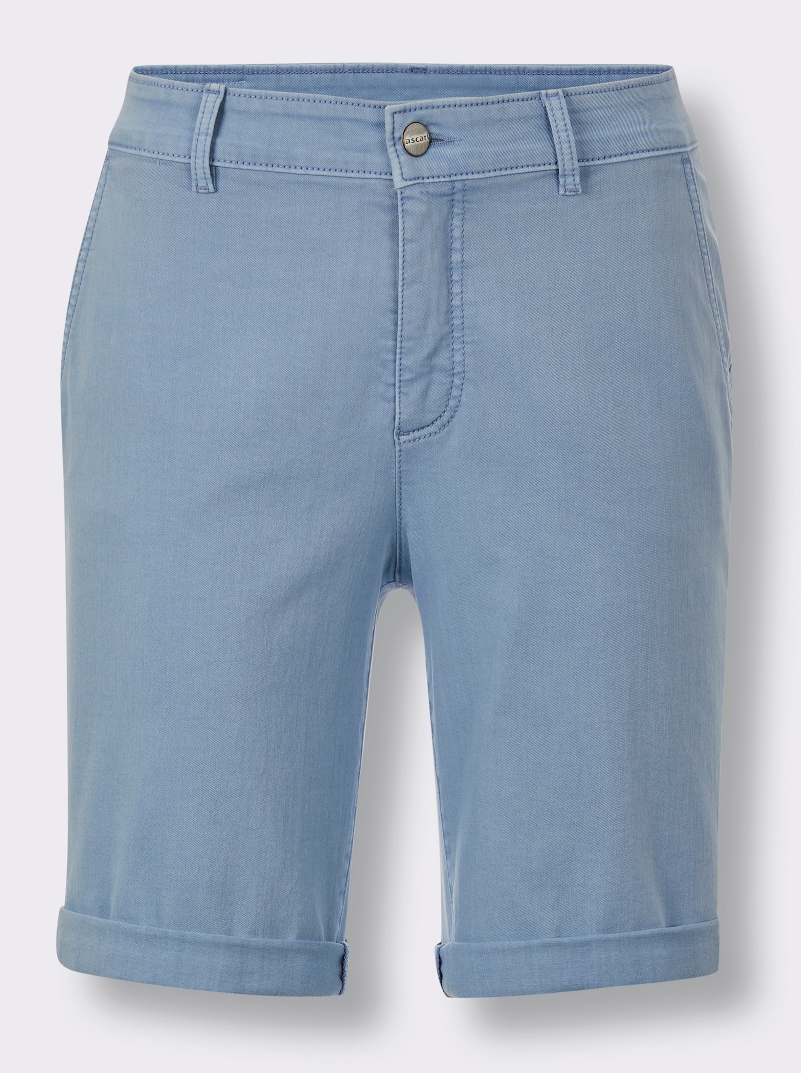 Ascari Bermuda van superstretchmateriaal - bleu