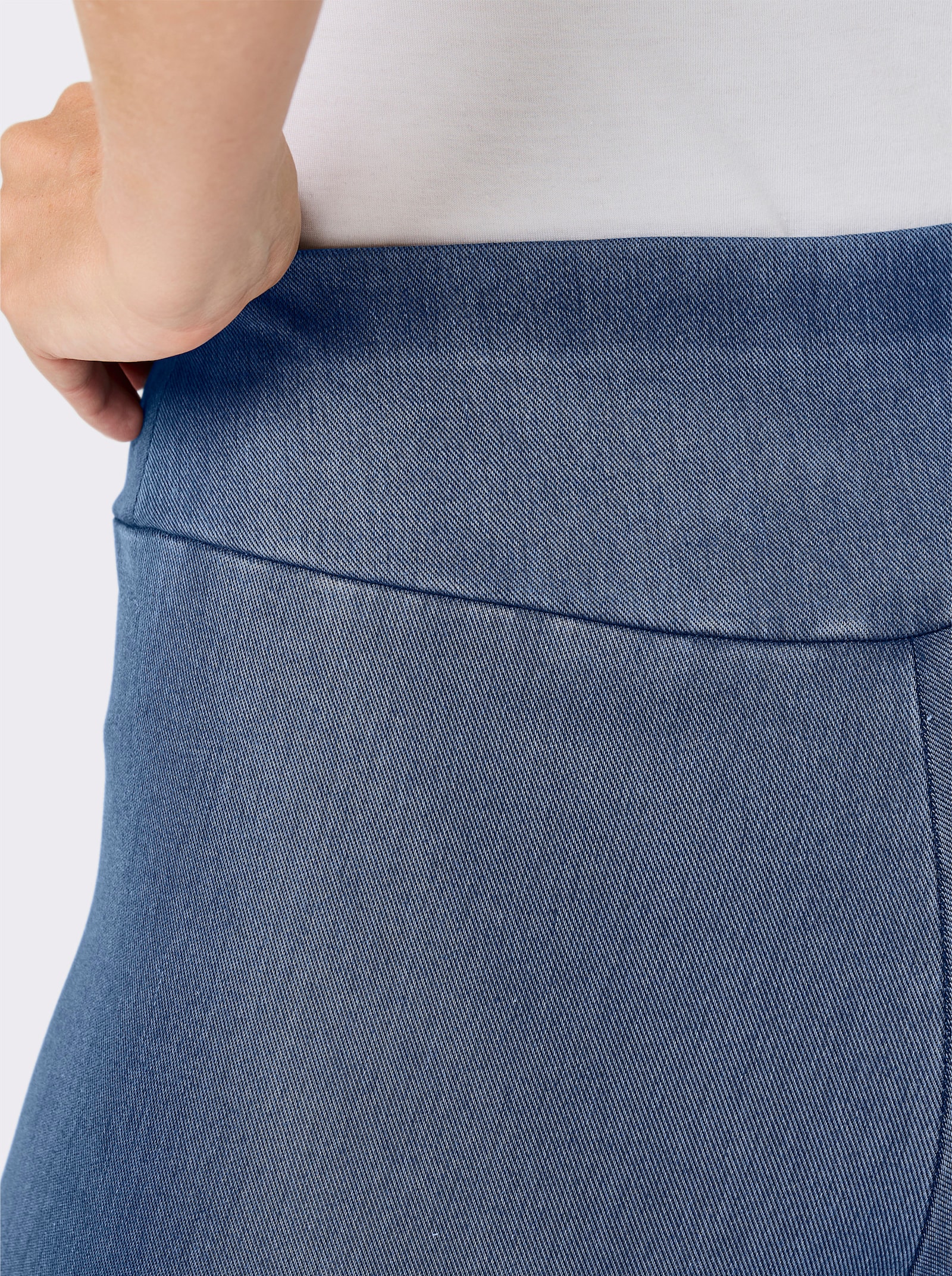 wäschepur Leggings - mittelblau