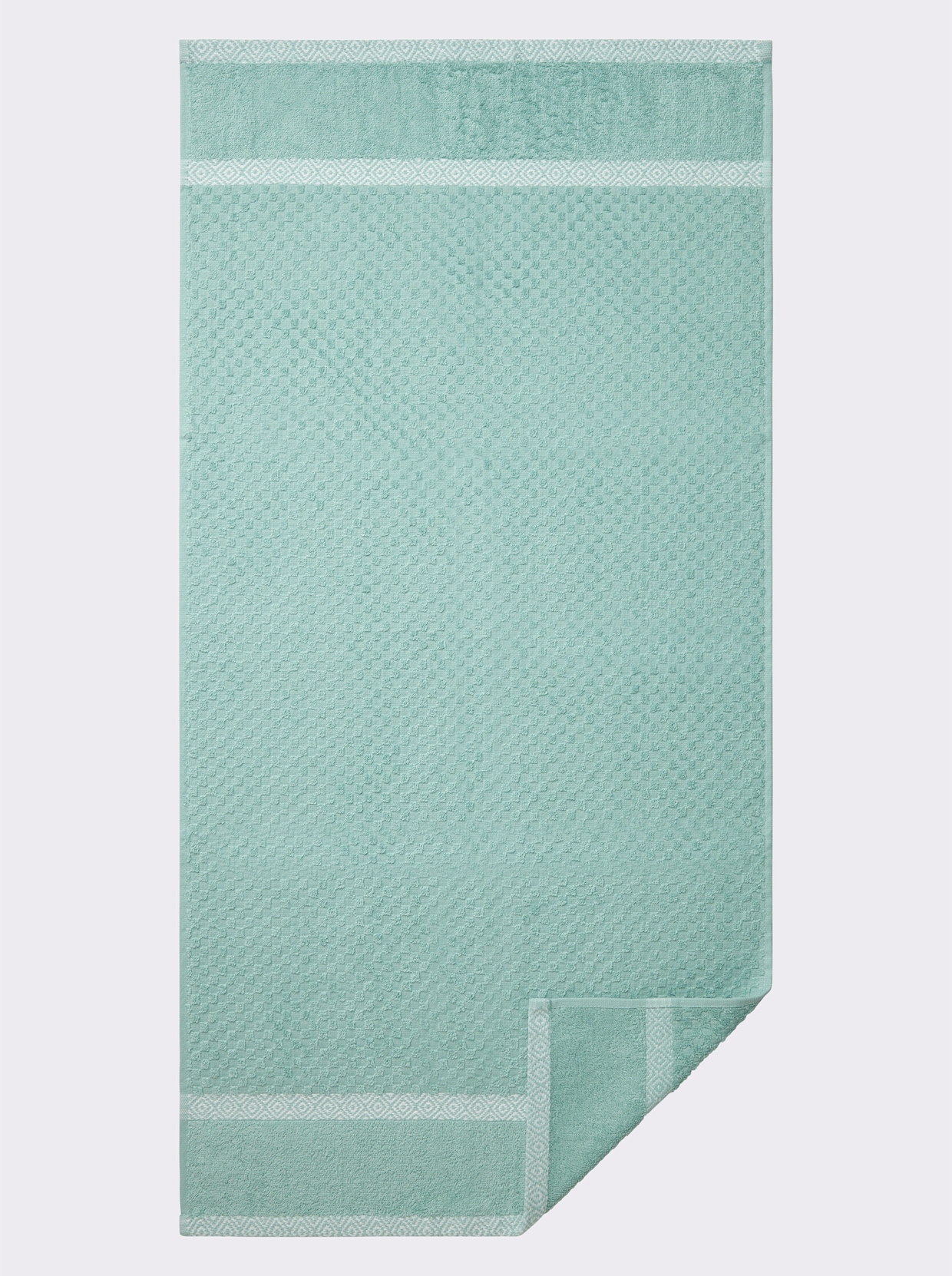 wäschepur Handdoek - kalkmint